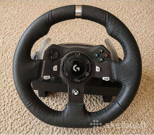 Logitech G920 vairas su pedalaisxbox/pc