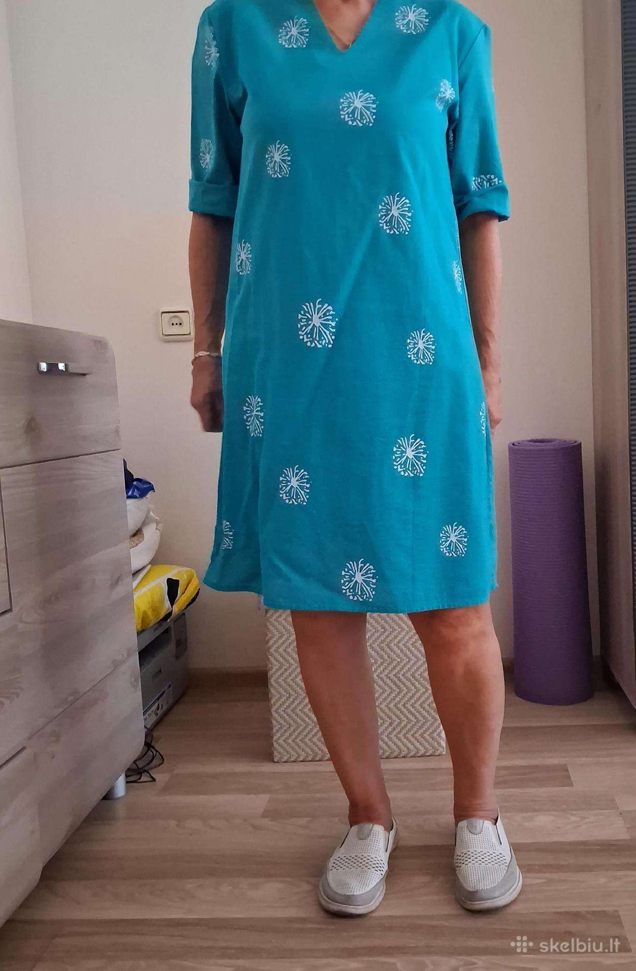 Nauja suknelė su 3/4 rankovėmis