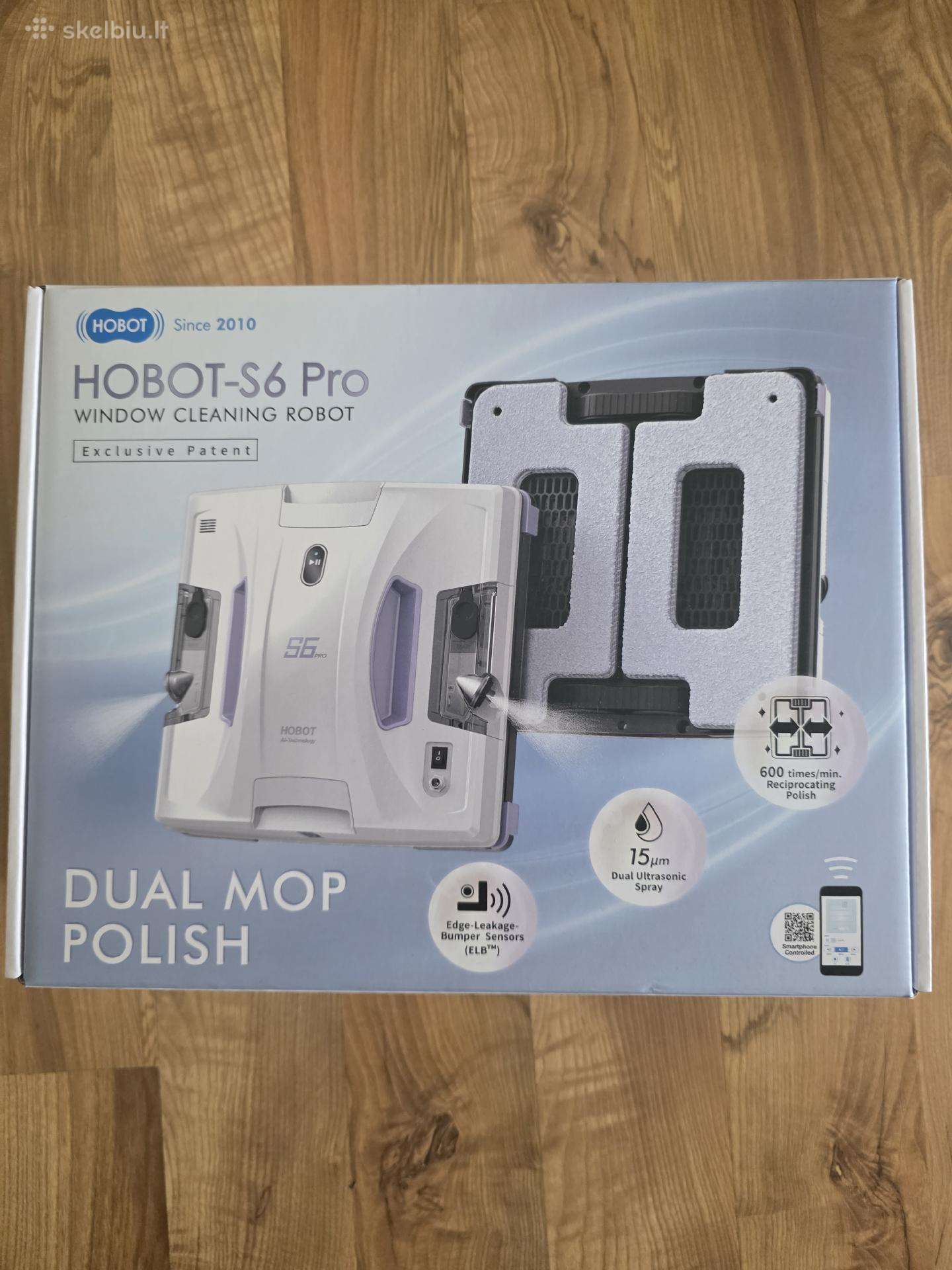 Langų robotas hobot s6 pro