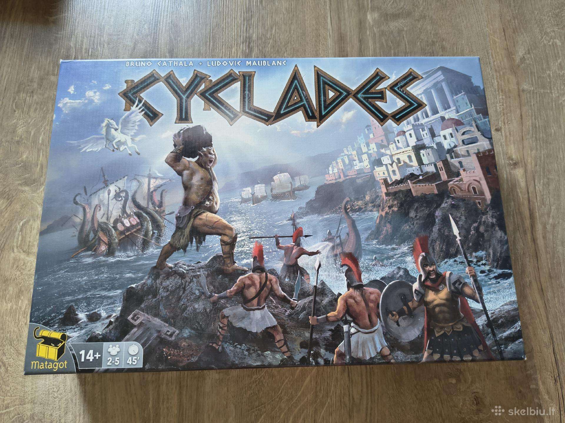 Stalo žaidimas Cyclades