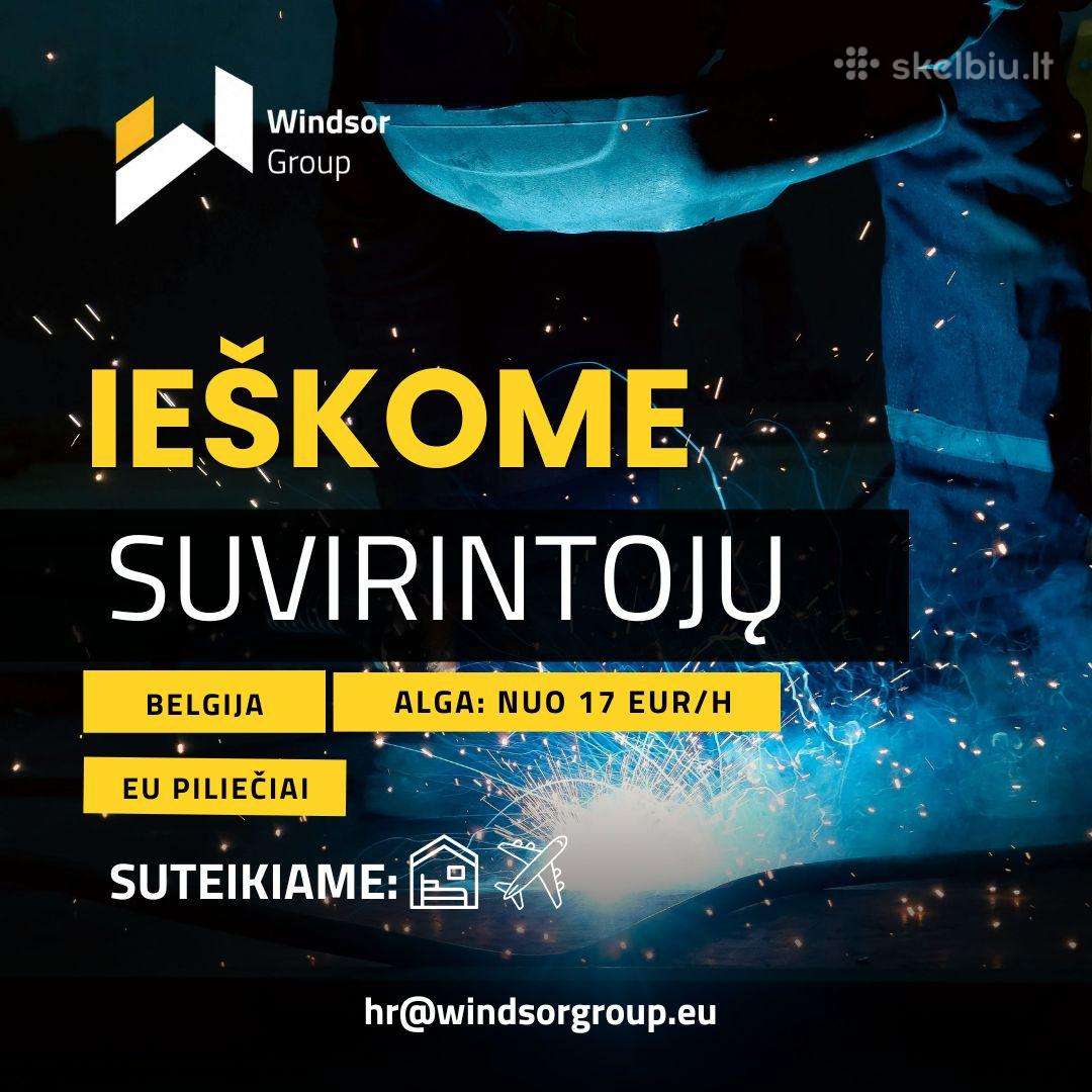 Darbo pasiūlymai vamzdynų surinkėjam/suvirintojam