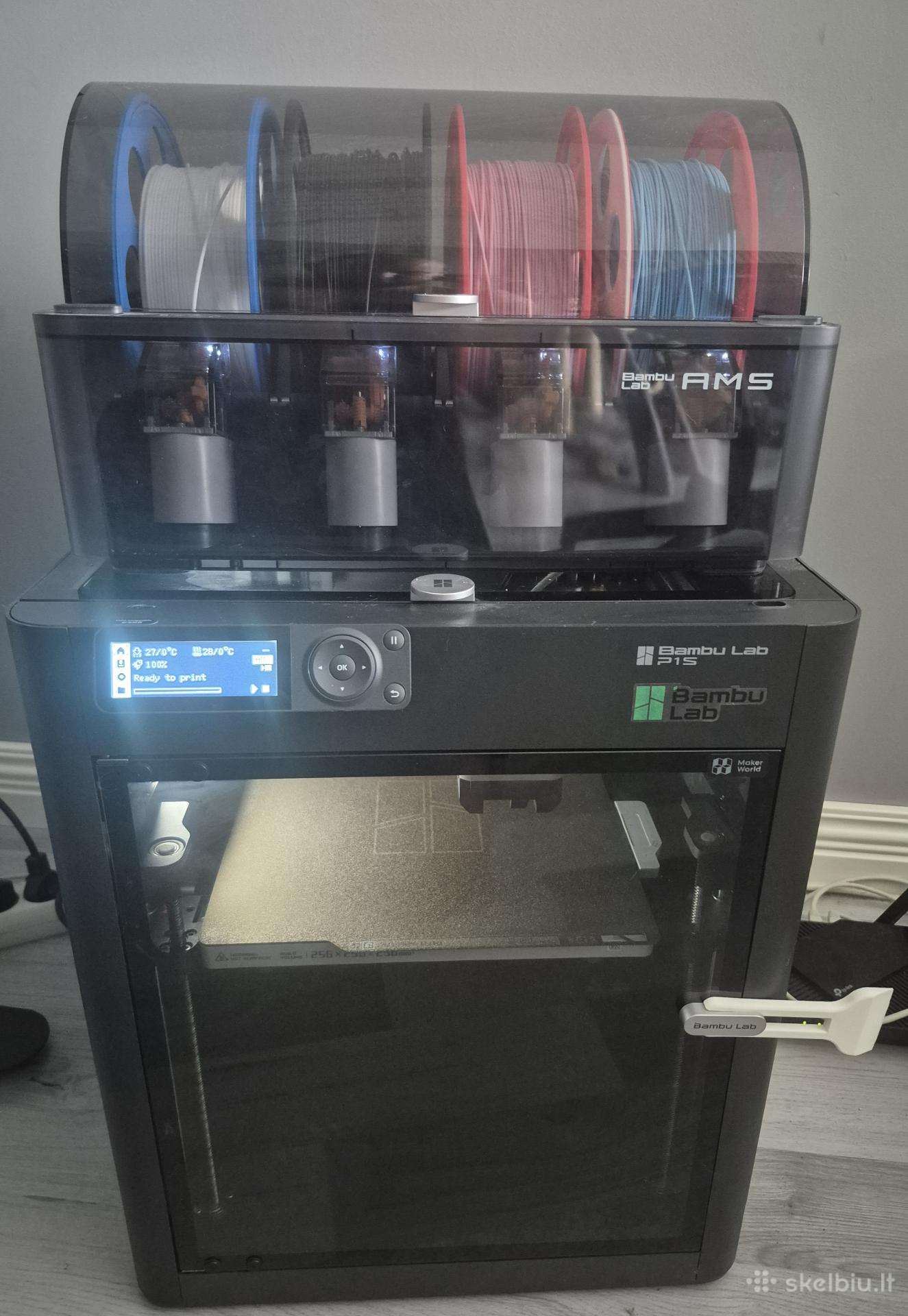 3D spausdintuvas Bambu Lab P1s