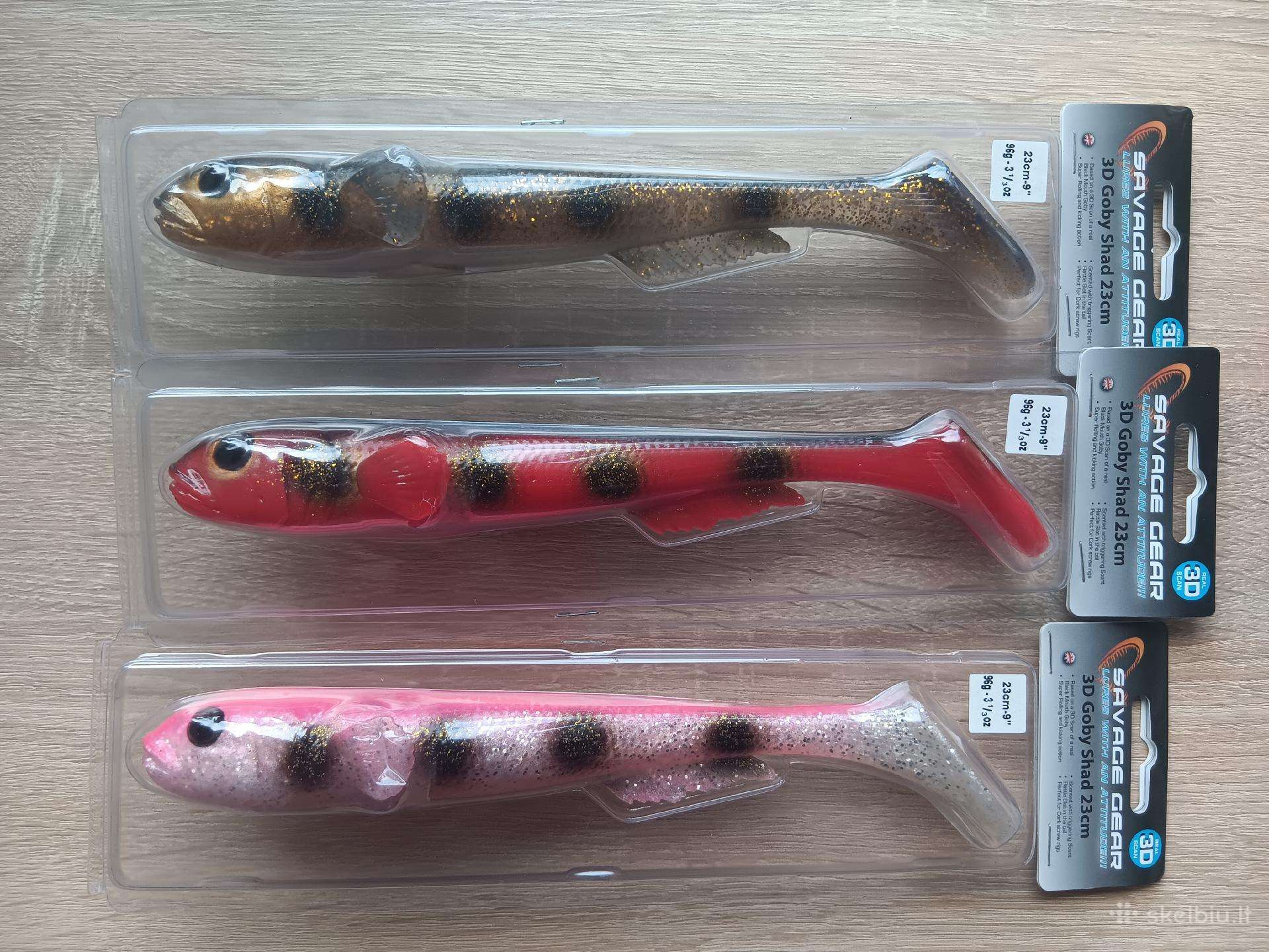 Didelės gumos lydekai