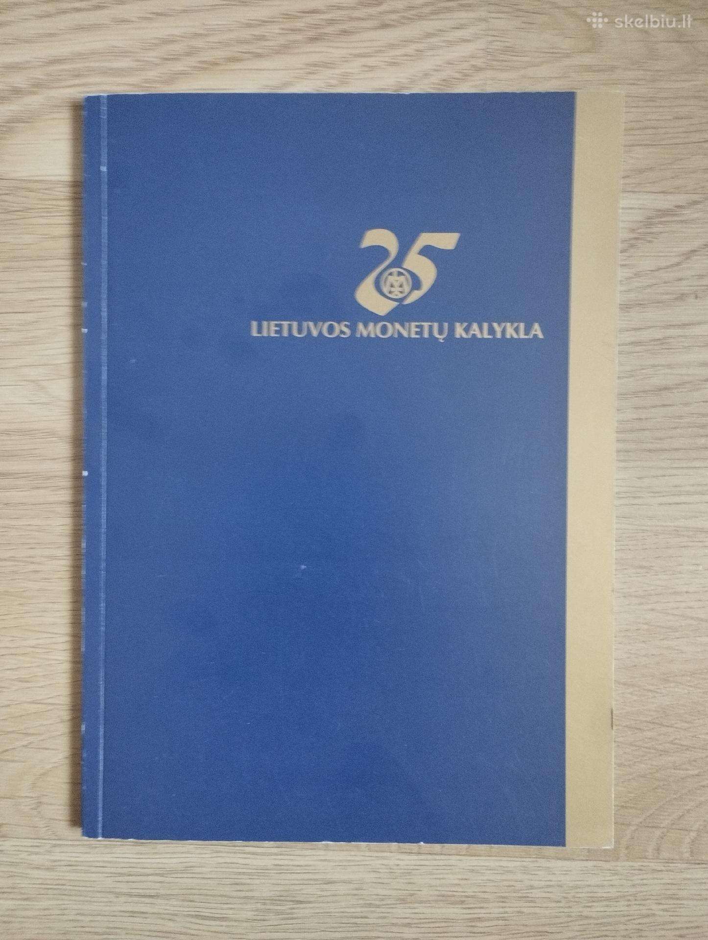 25 metų Lietuvos Monetų Kalyklos katalogas