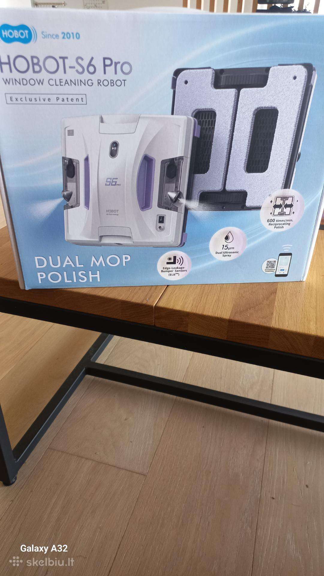 Hobot S6 Oro langų valymo robotas