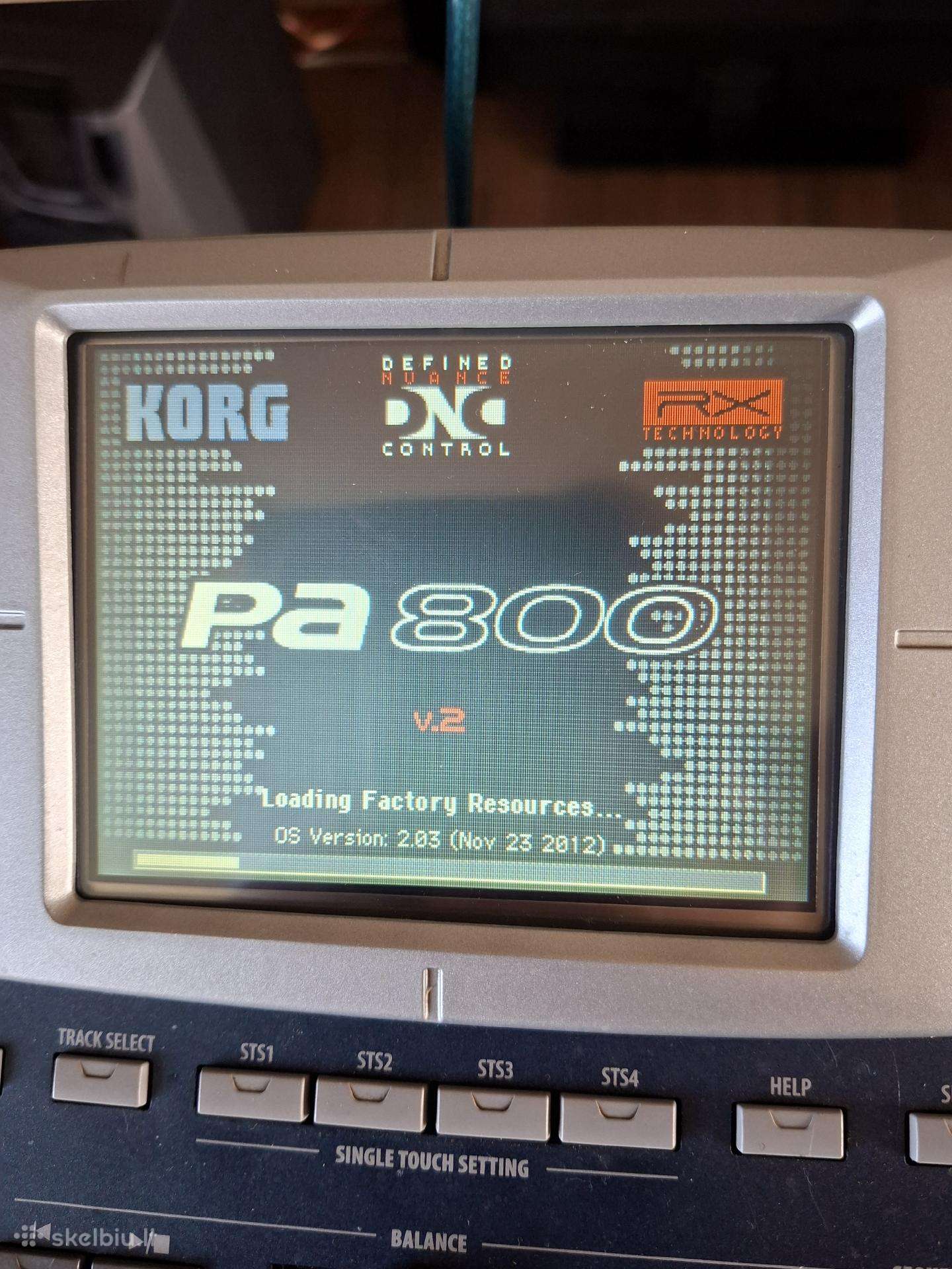 Parduodamas naudotas Korg 800