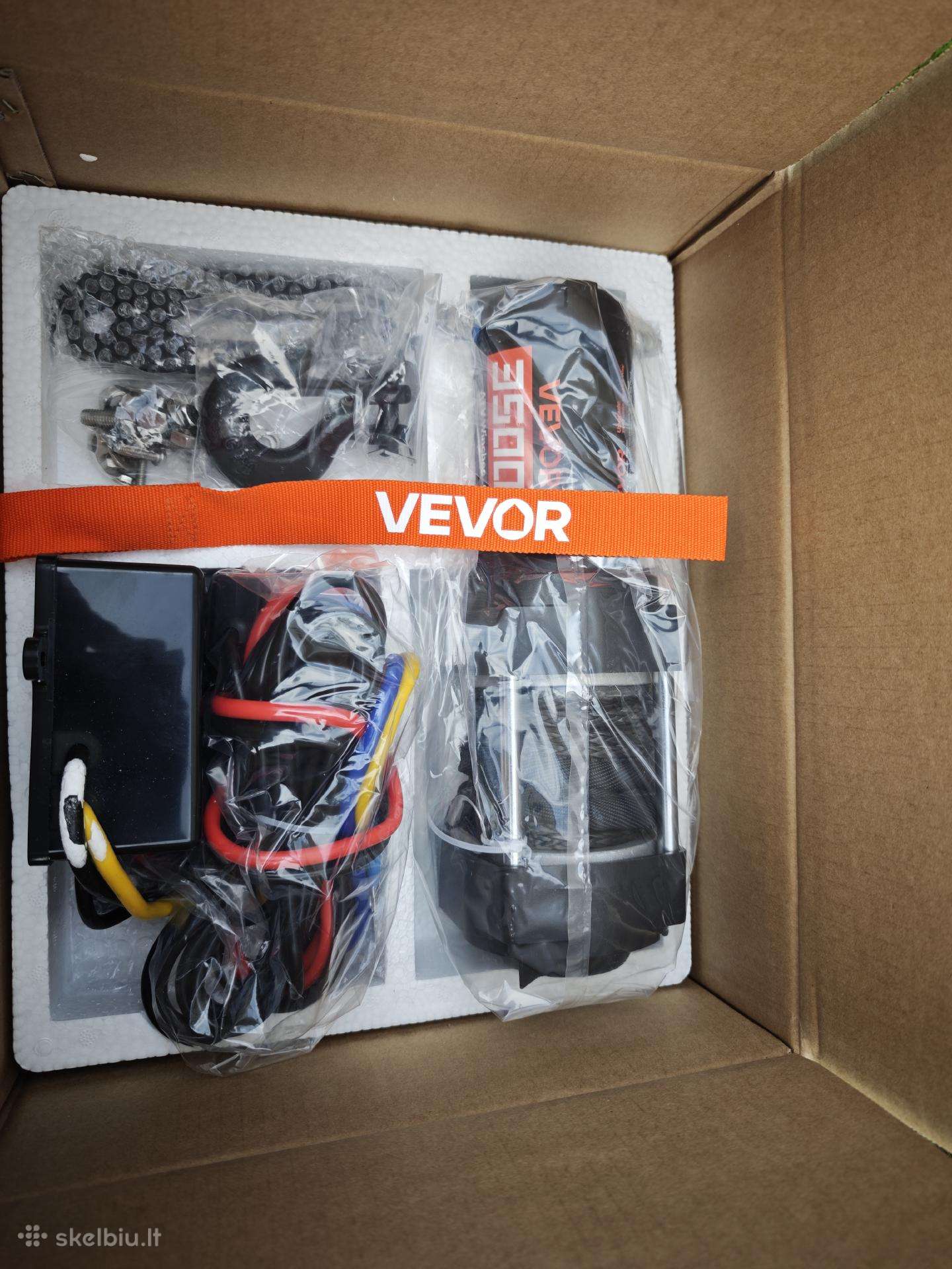 Naujos tempimo gervės 3000lbs ir 3500lbs 12v