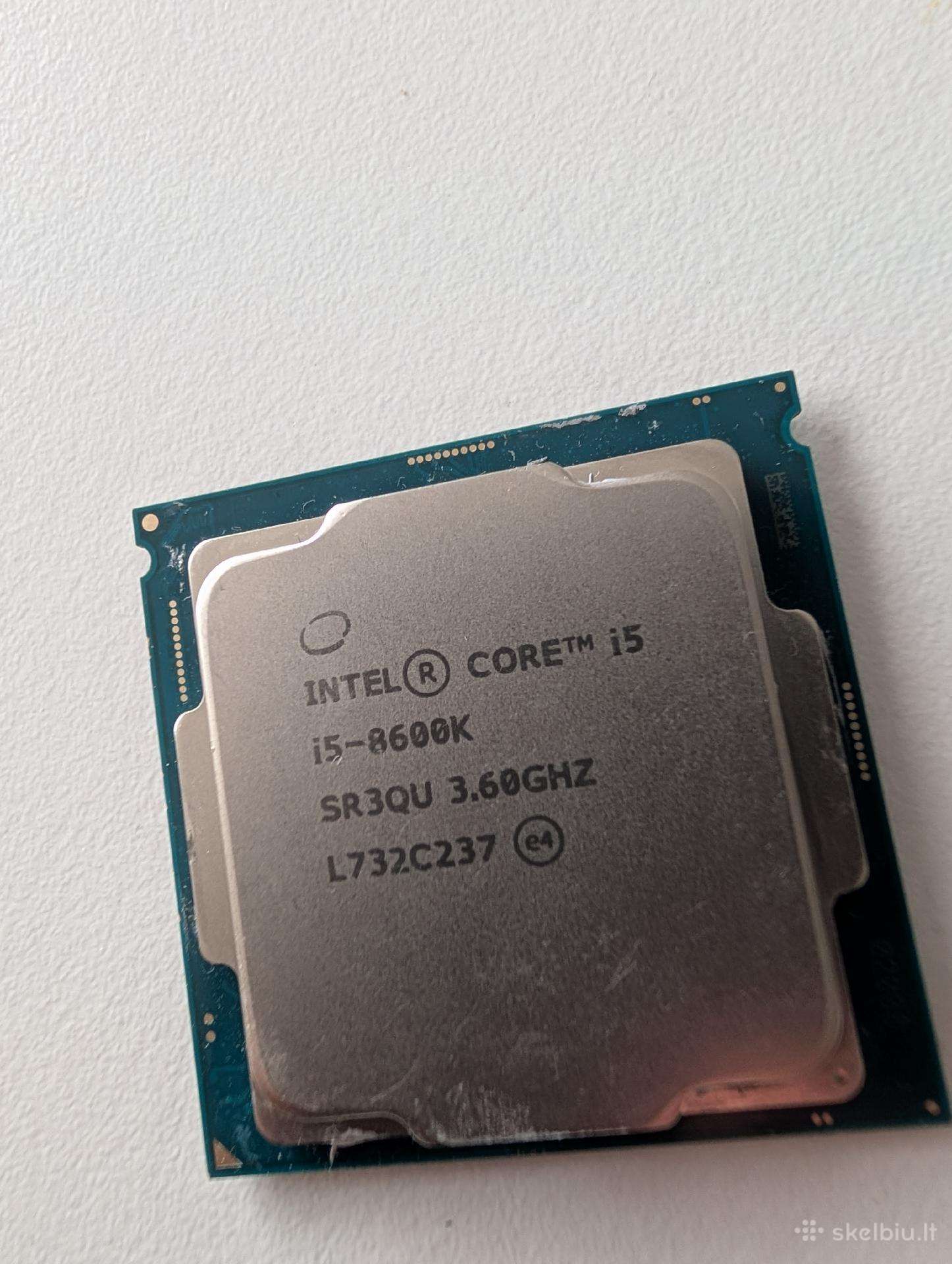 Intel I5 8600k cpu
