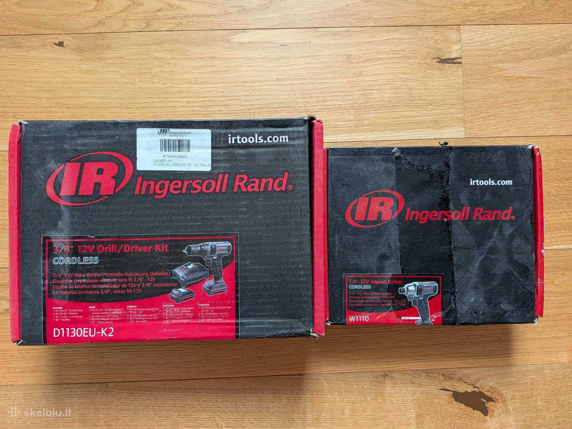 Ingersoll rand suktuvų komplektas