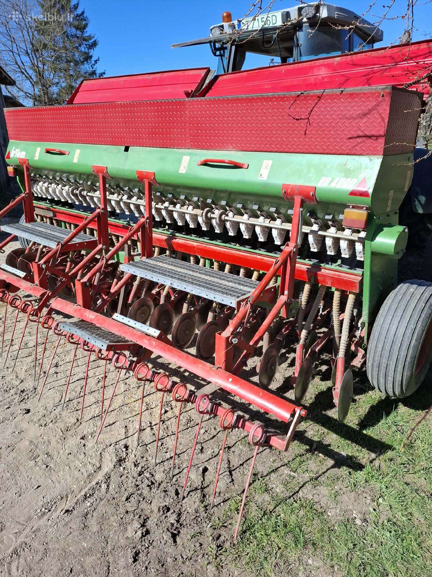 IrTem 4000, seeders, planters