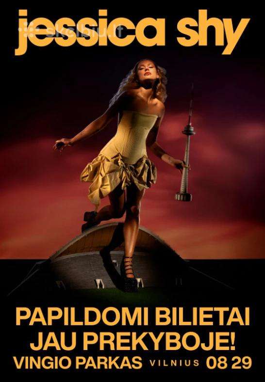 Jessica koncerto bilietai