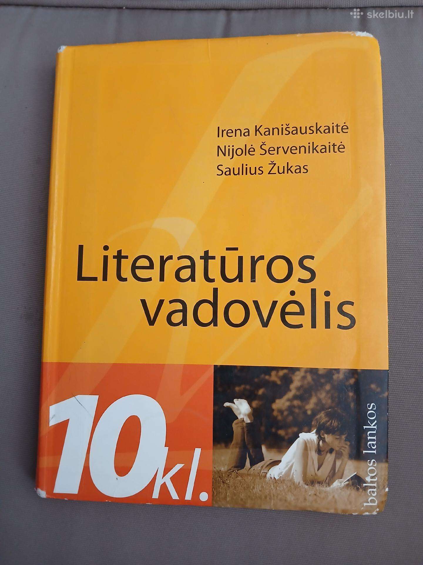 Literatūros vadovėlis 9 arba 10 klasei