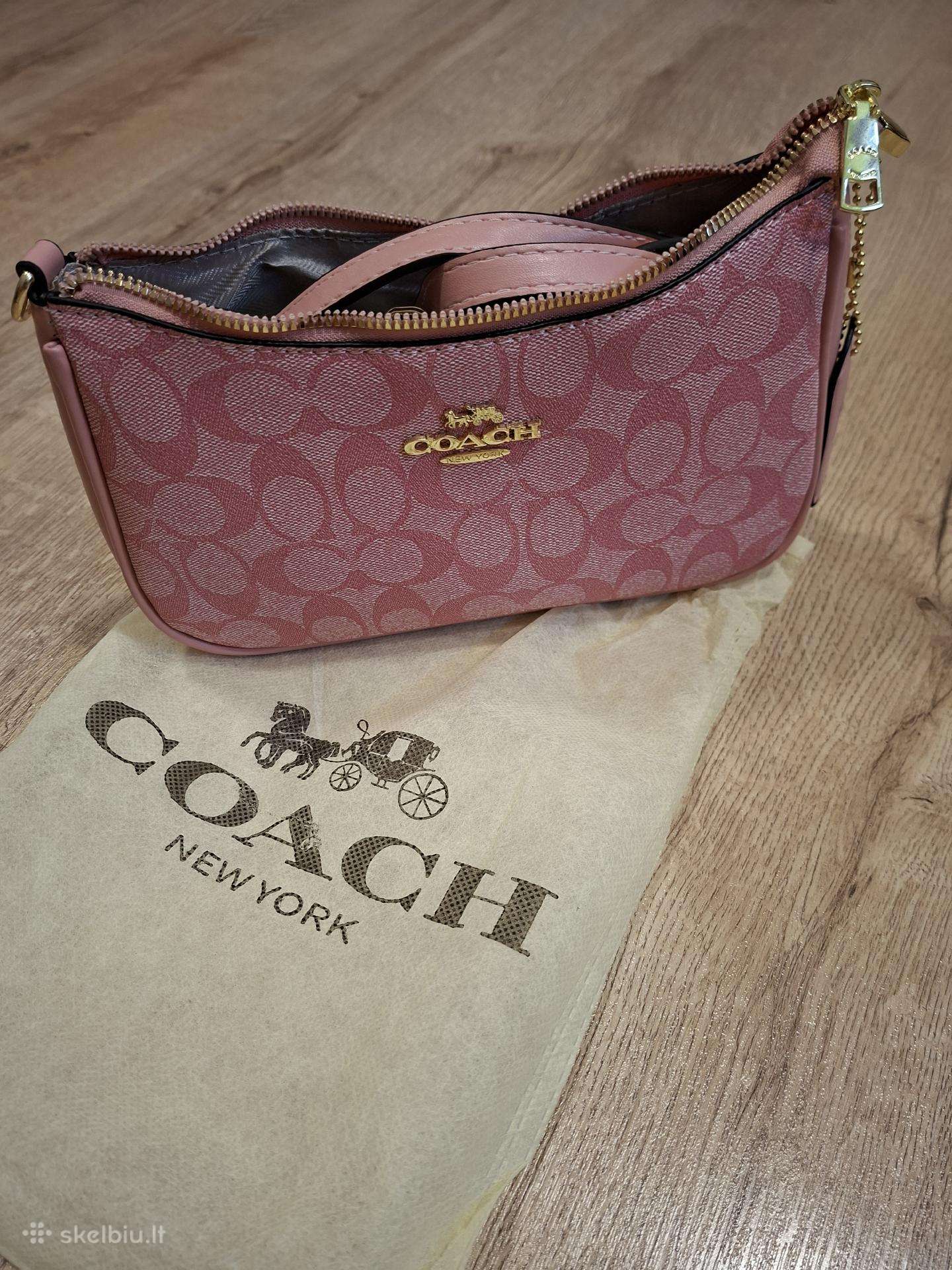 Coach purse in pink