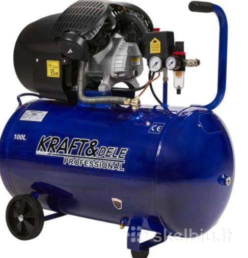 Alyvinis kompresorius 100l 3000w Kd4065