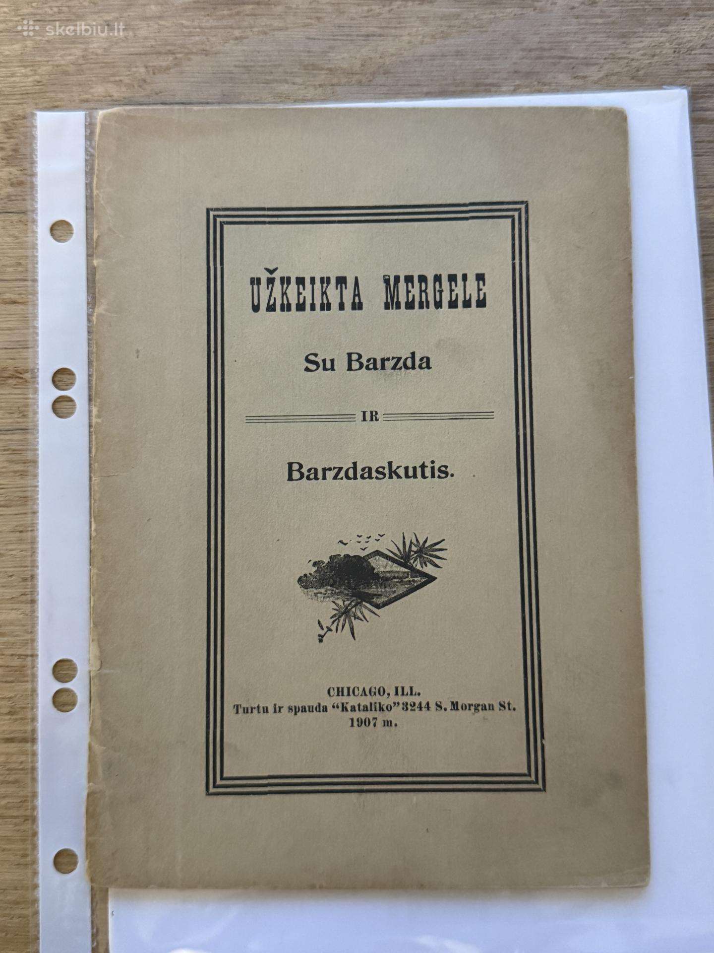 Užkeikta mergele su barzda ir barzdaskutis 1907 m