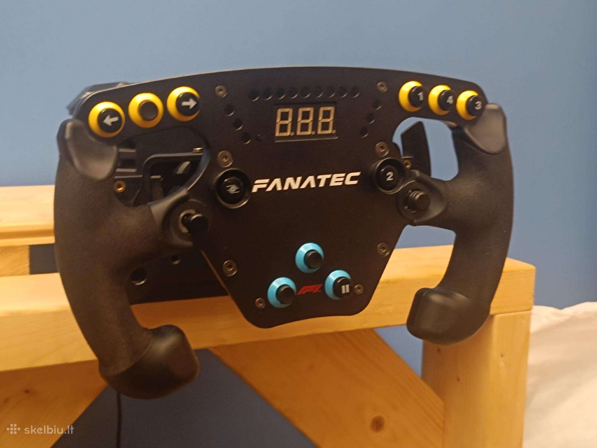Fanatec Clubsport Steering Wheel F1 V2 vairas