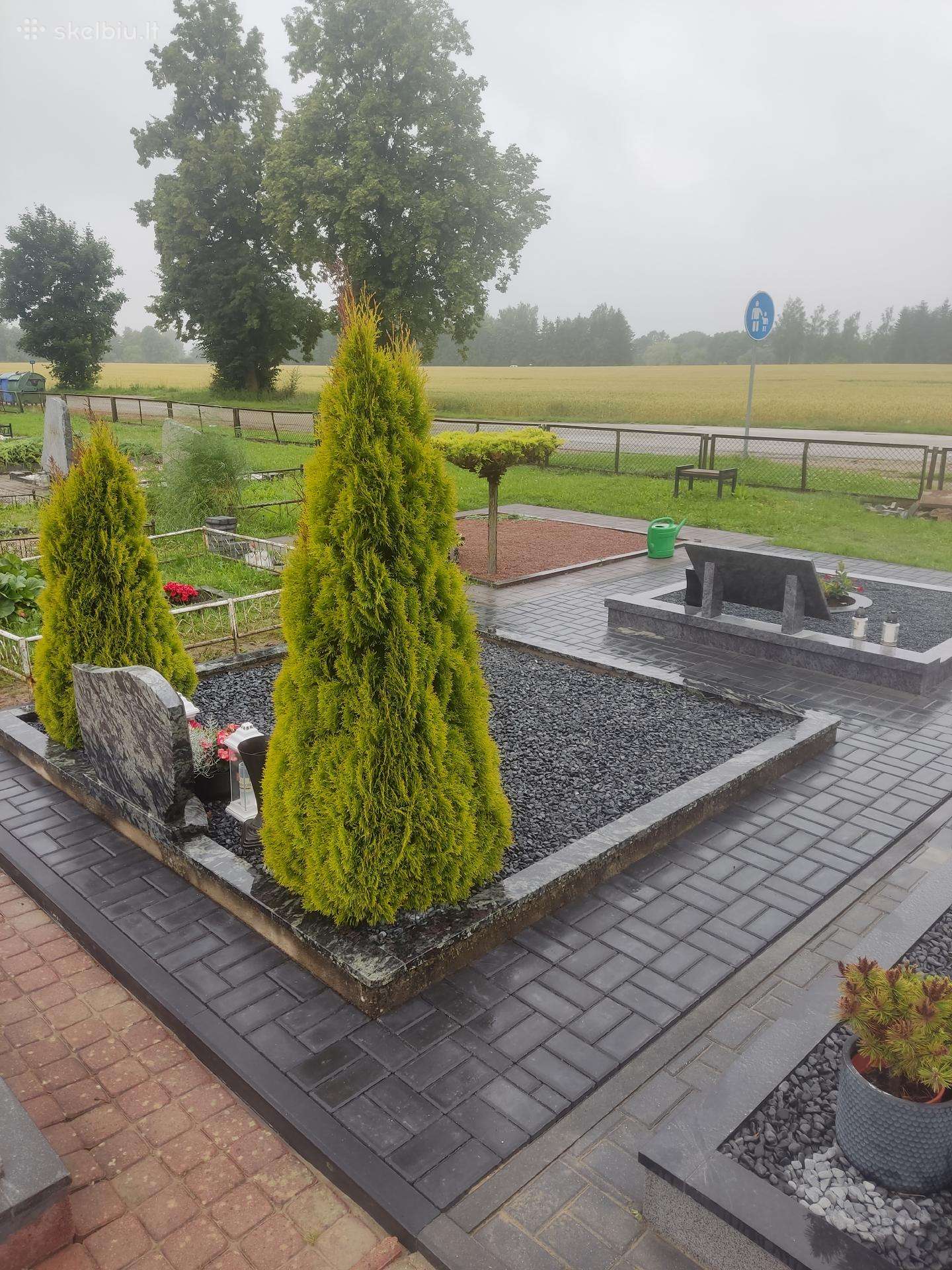 Trinkelių klojimas kapavietėms Panevėžyje
