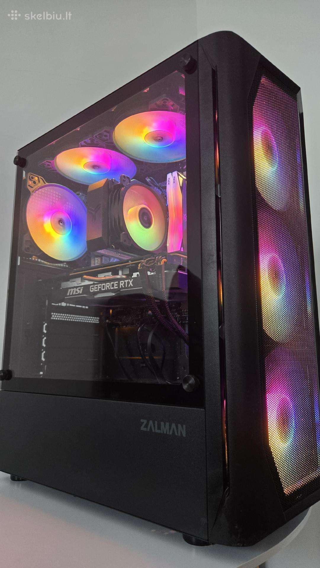 Gaming Pc Rtx ir Ryzen