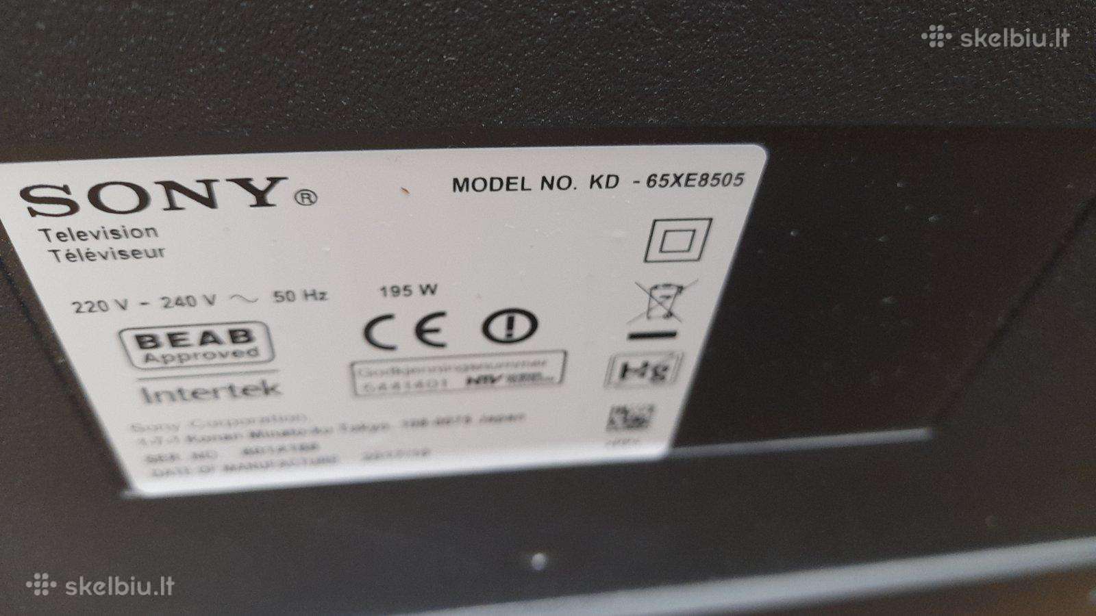 Sony 65xe8505