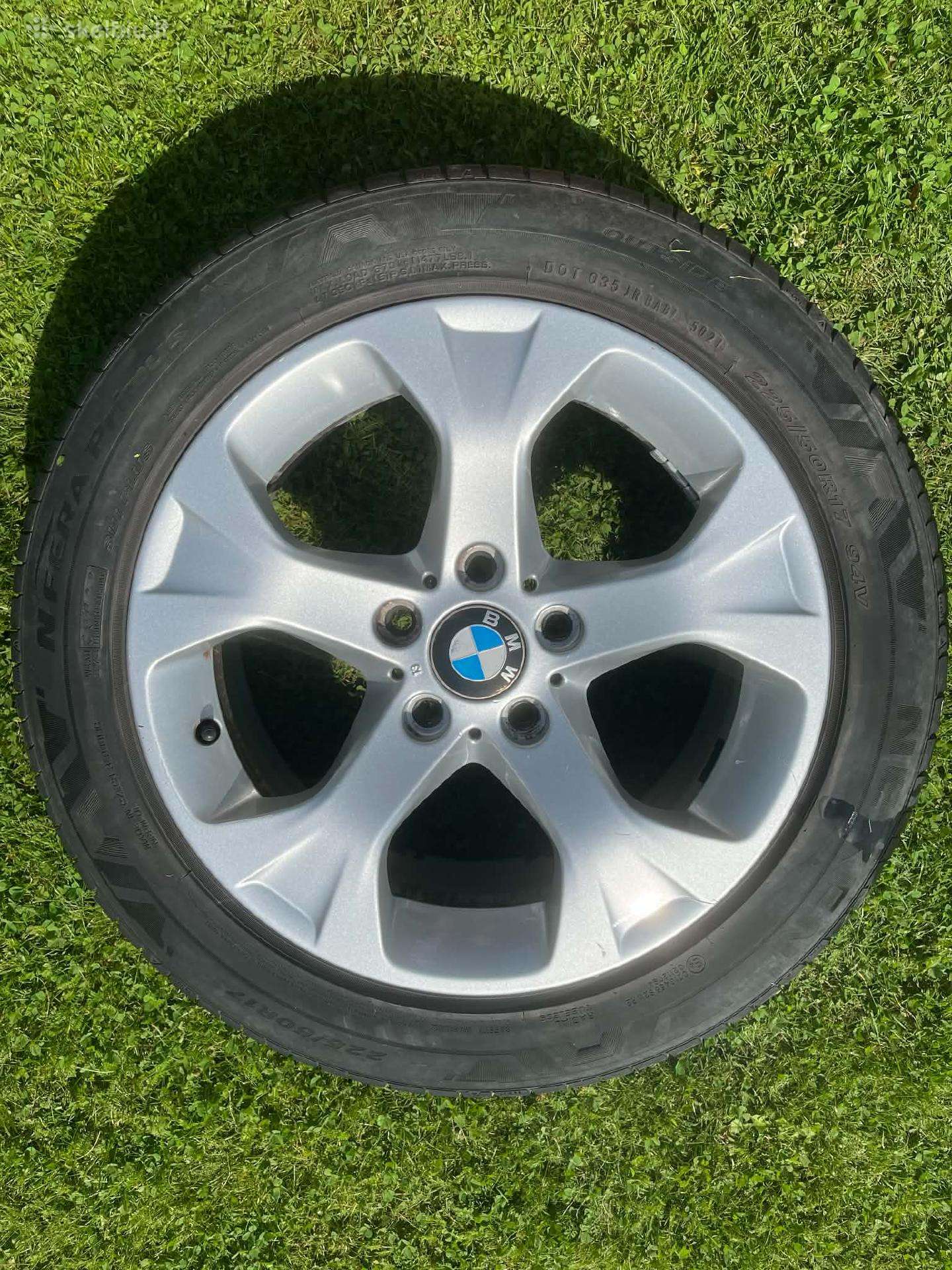 X1 ratlankiai su padangom 225/50/r17
