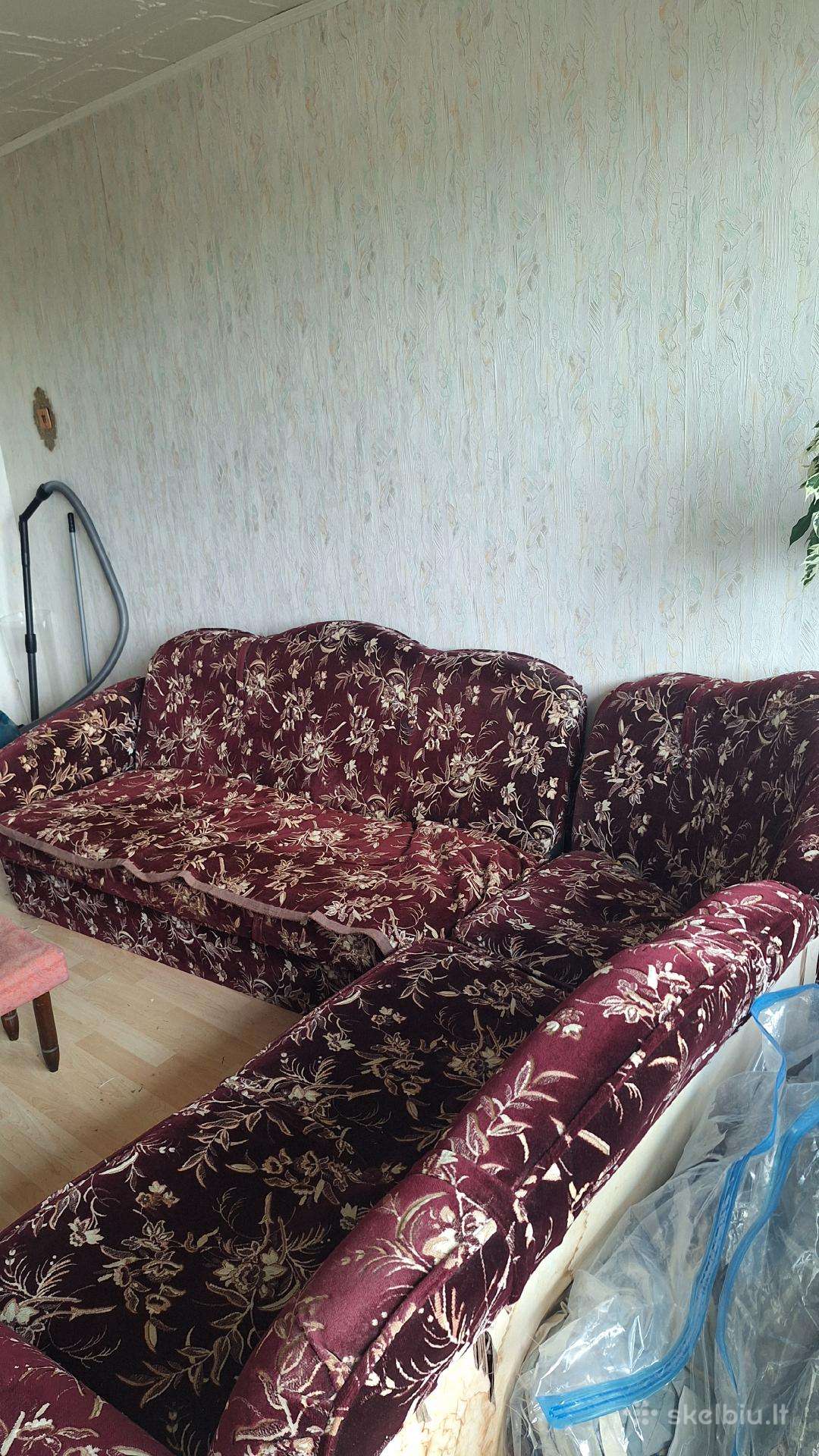 Atiduodu sofos kampą ir fotelį
