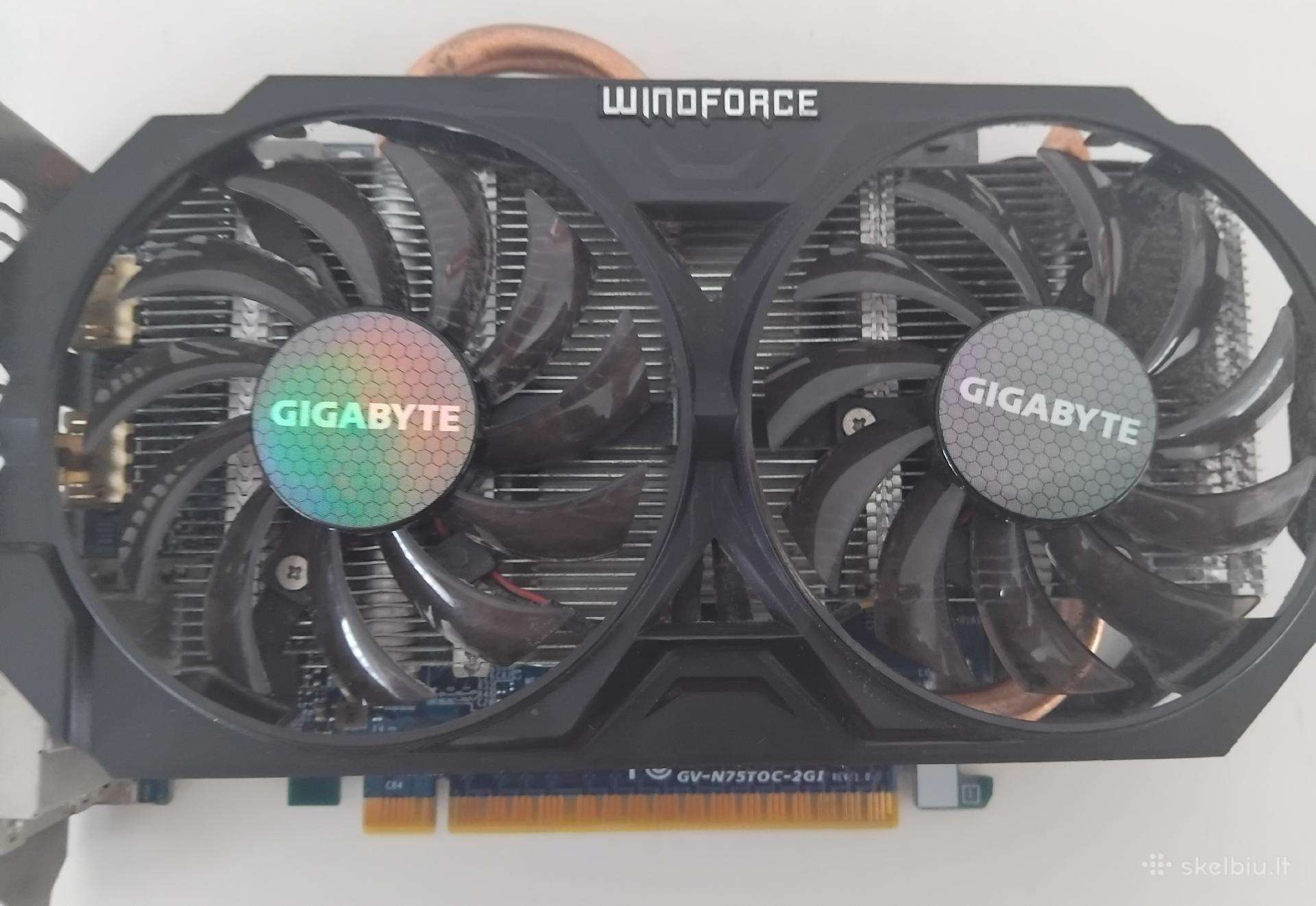 Veikianti Gtx 750 Ti Grafinė kortelė