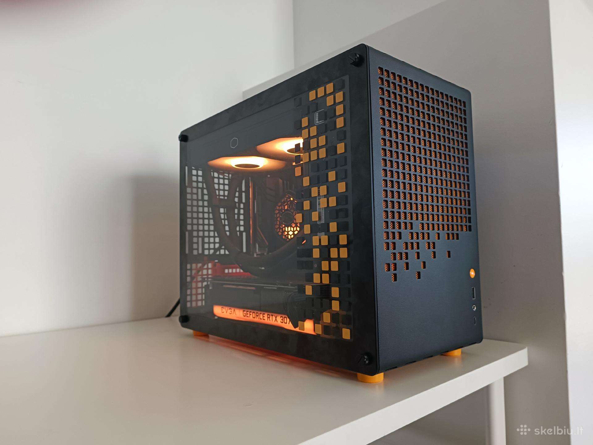 Kompaktiškas kompiuteris 7 5800x 32gb RAM