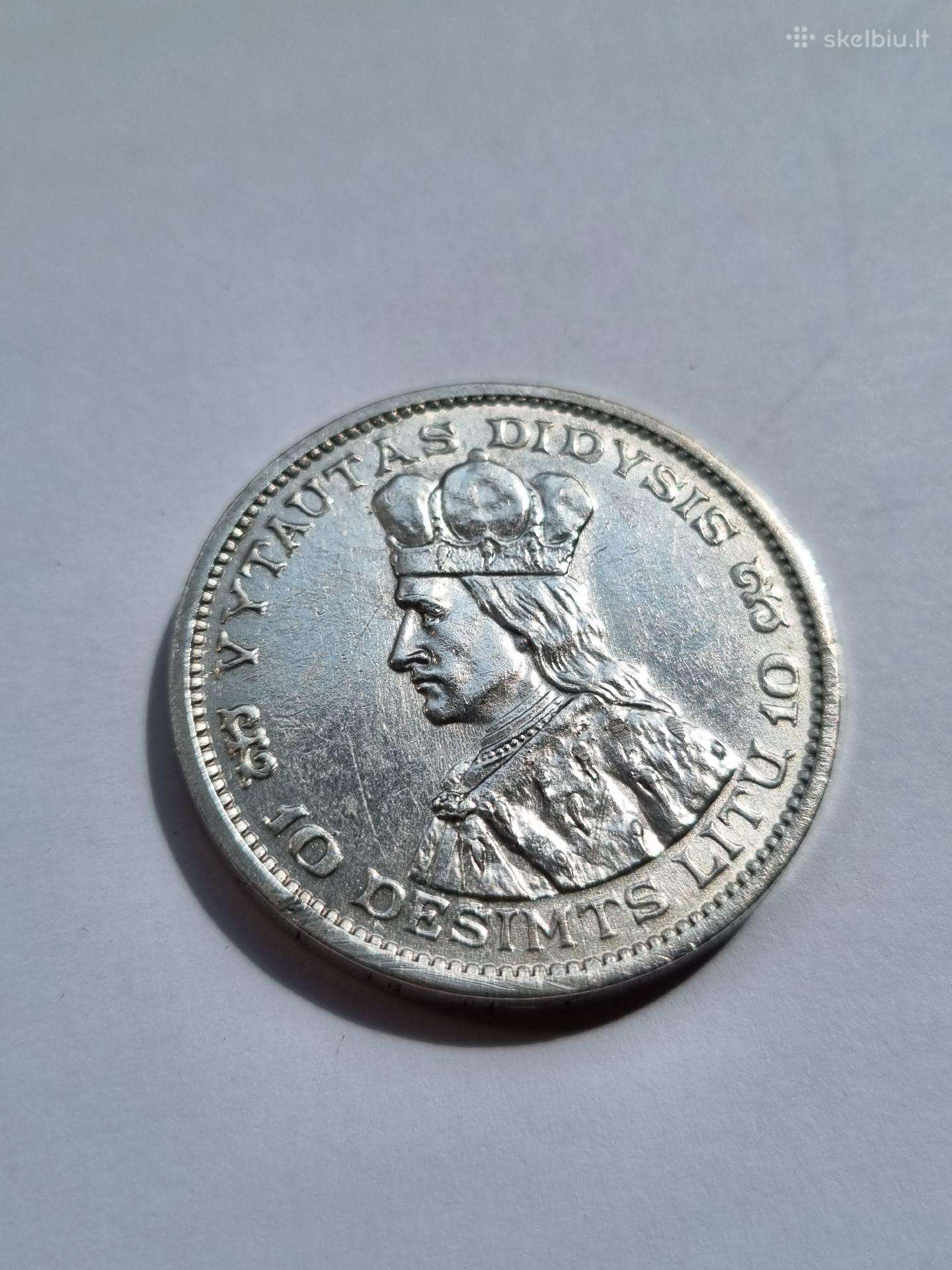 Vytautas 10 litų stovis foto