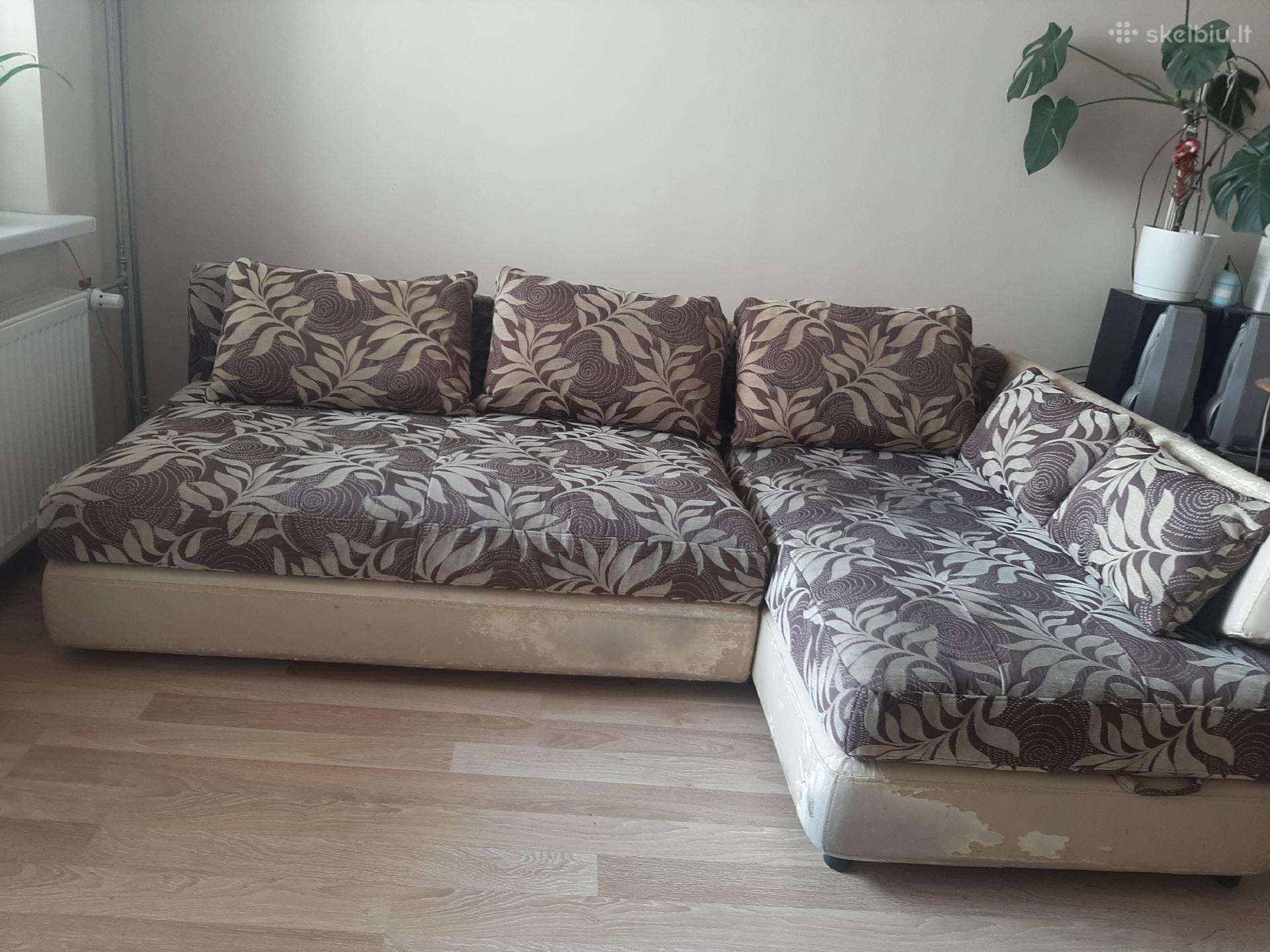 Parduodamas Magrės kampas sofa-lova
