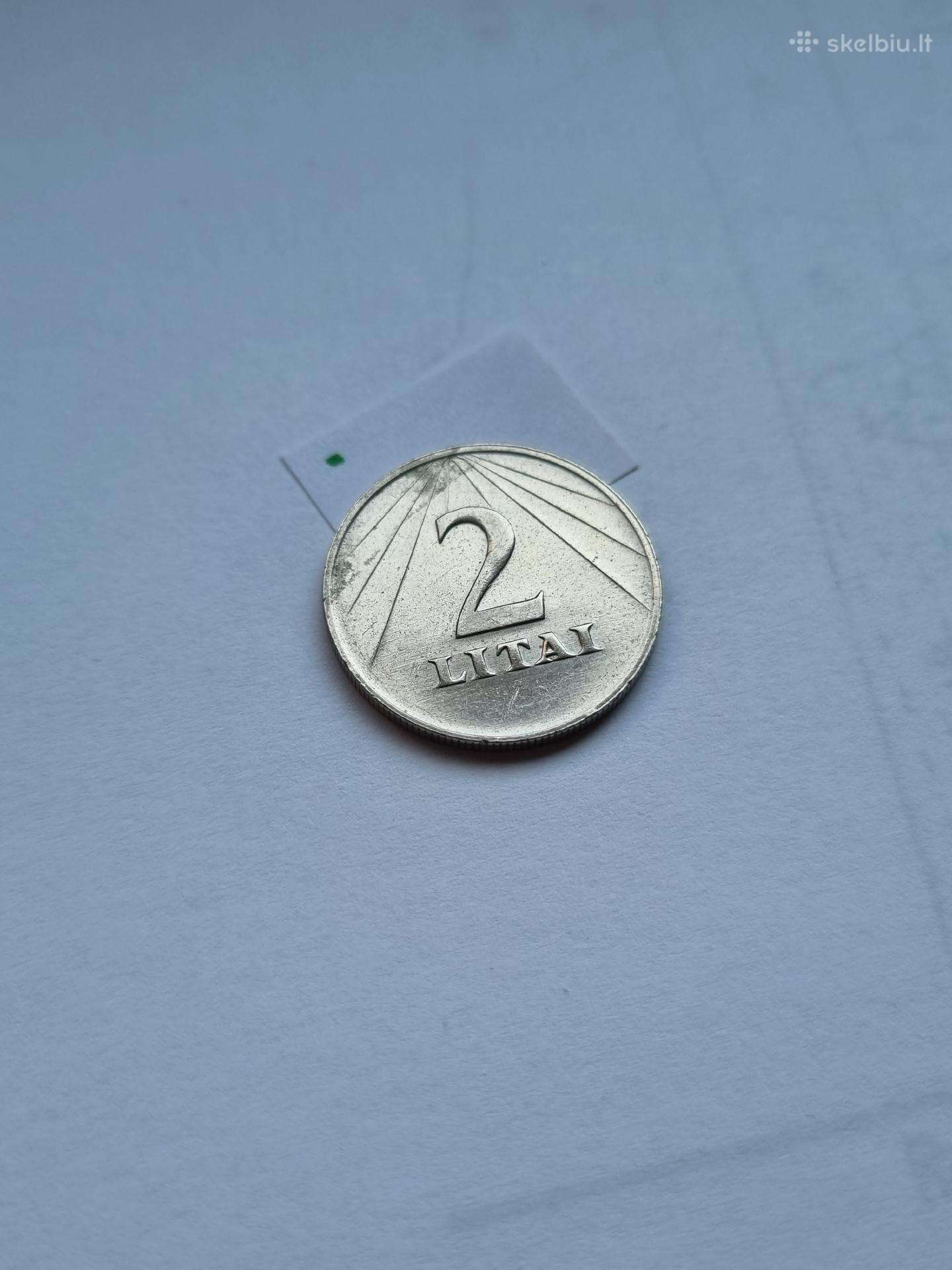 2 Litai 1991m