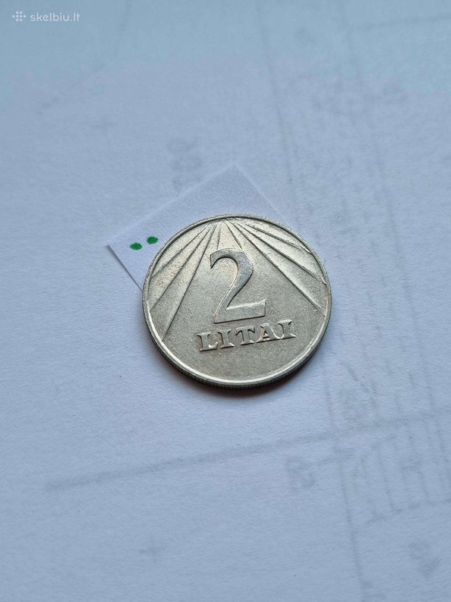 2 Litai 1991m