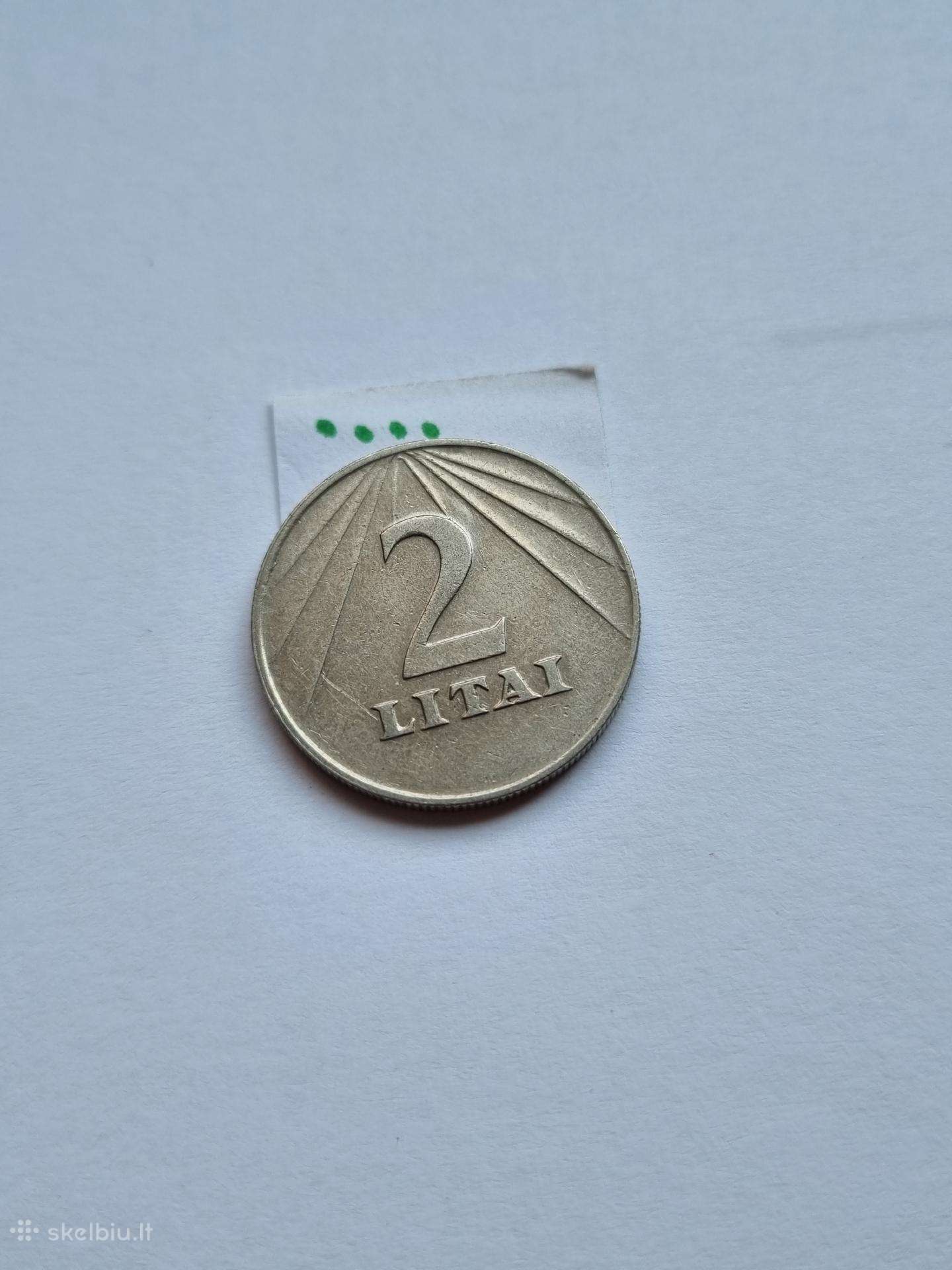 2 Litai 1991m