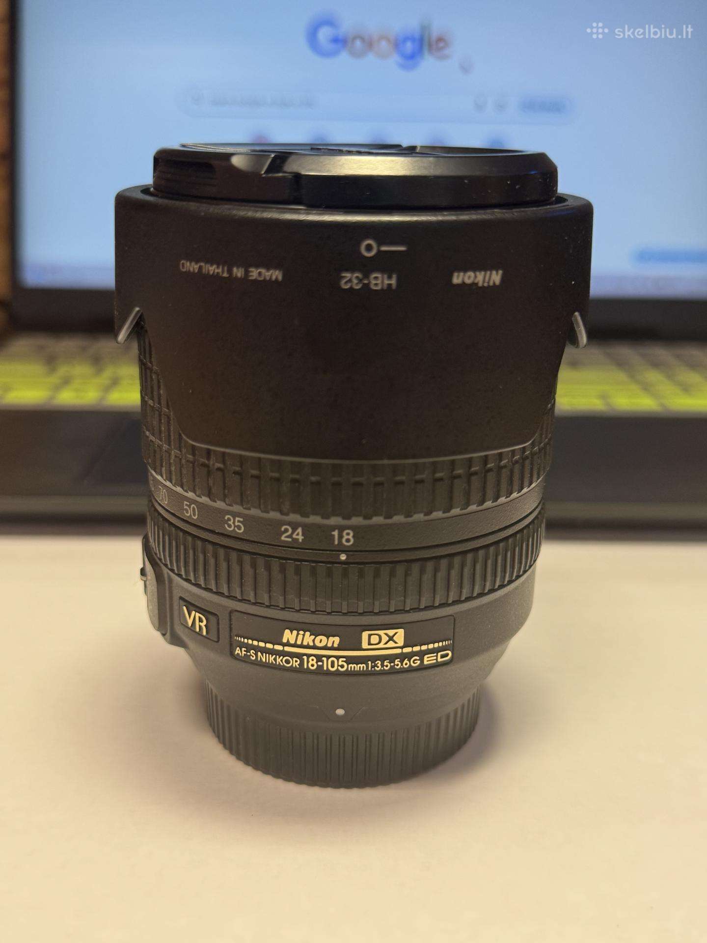 Nikon Af-s Dx Nikkor 18- 105mm f/3.5-5.6g Ed
