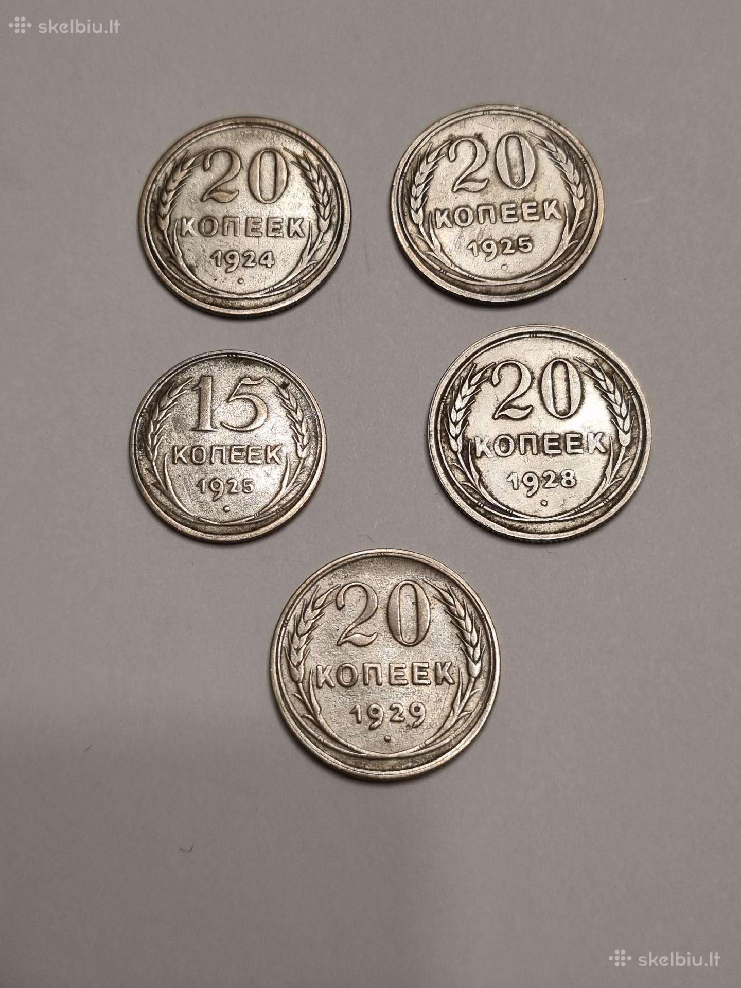 Kapeikos 20kp 15kp