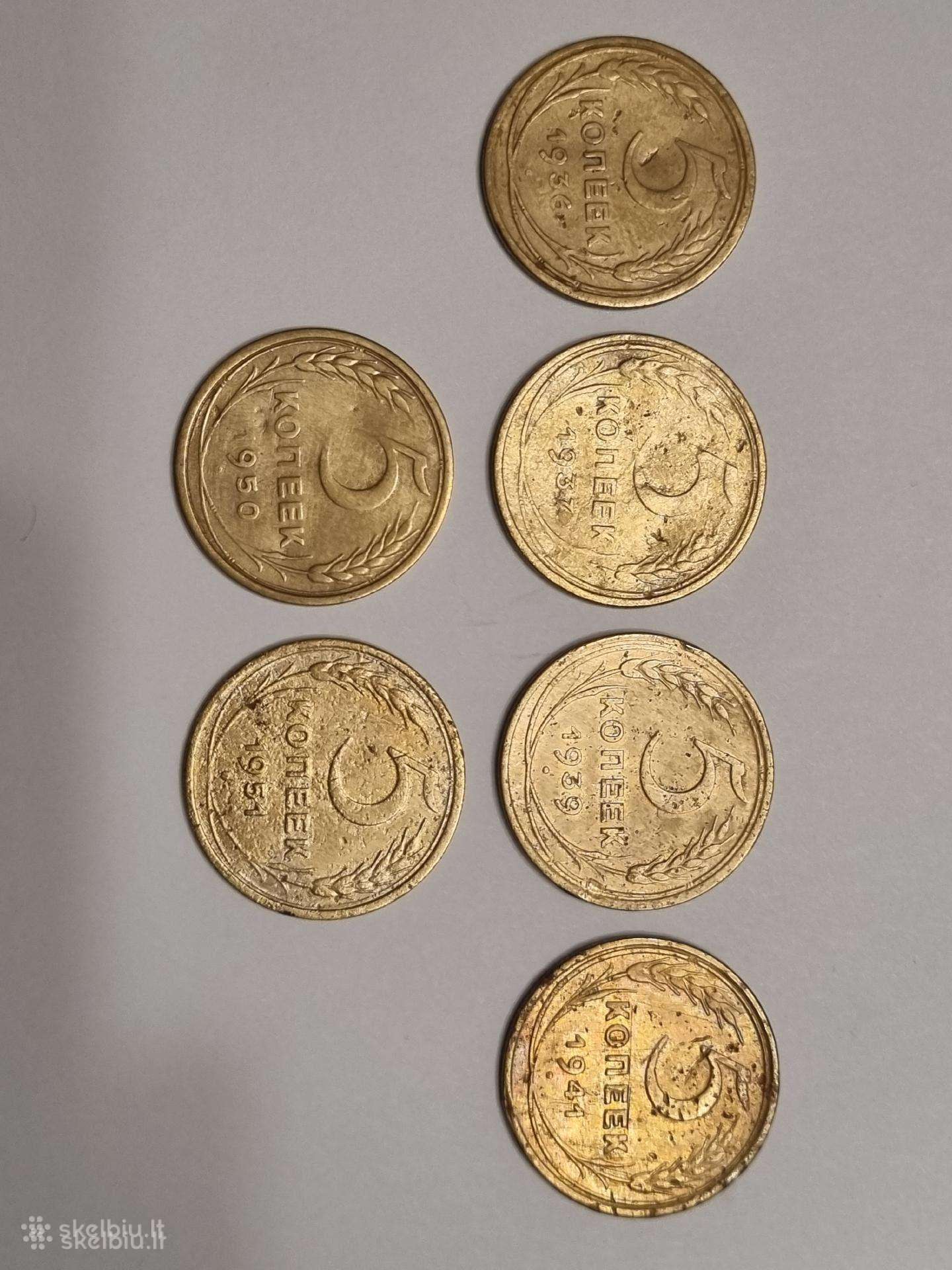 5 kapeikos