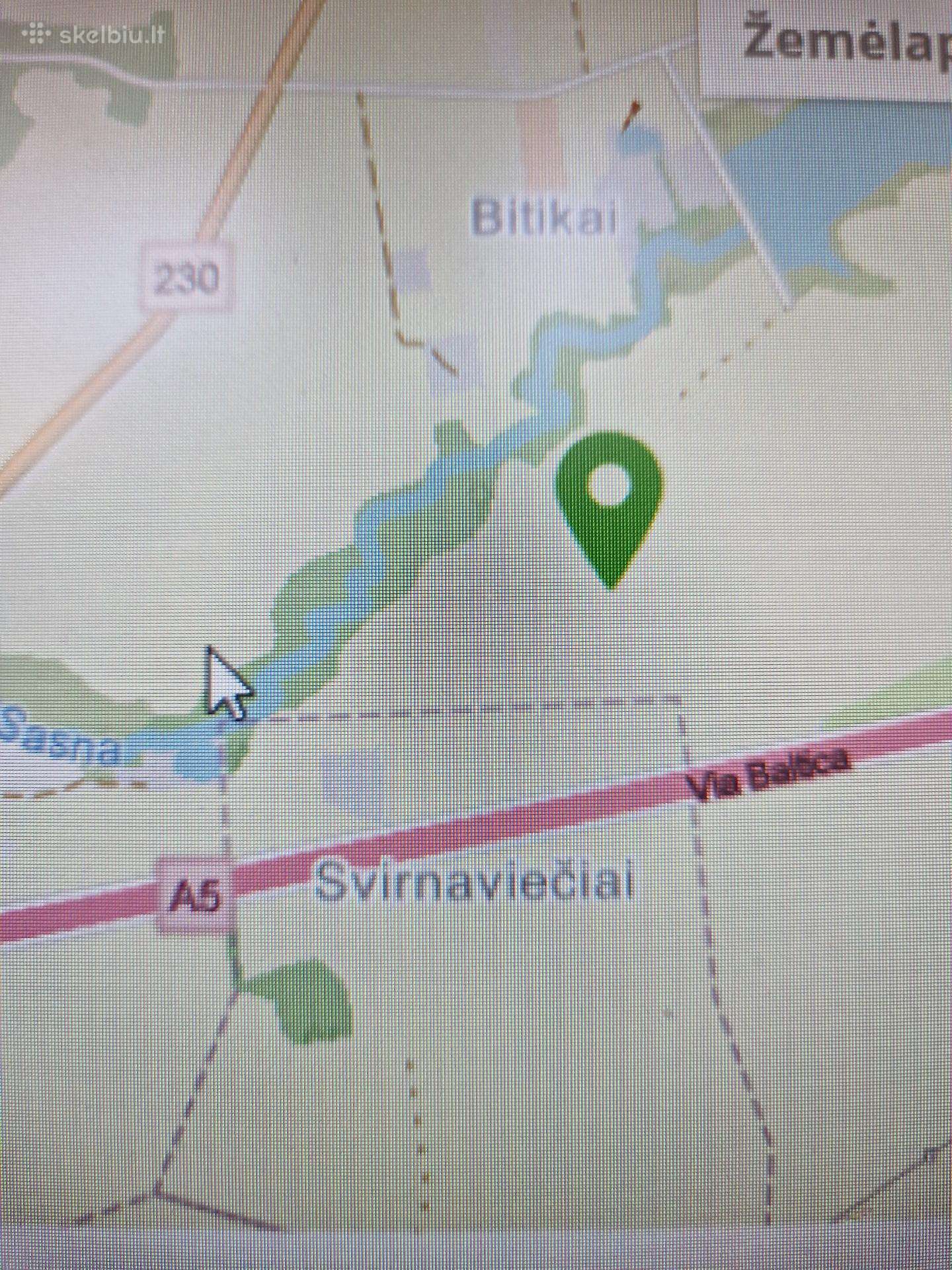 Bitikų k. Marijampolės sav. 3,25 ha žū sklypas
