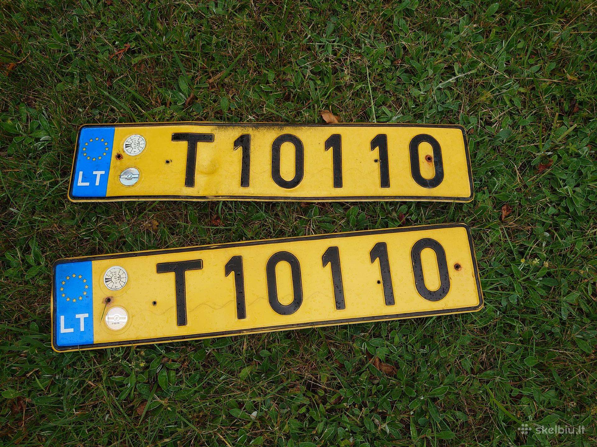 Kolekciniai numeriai.