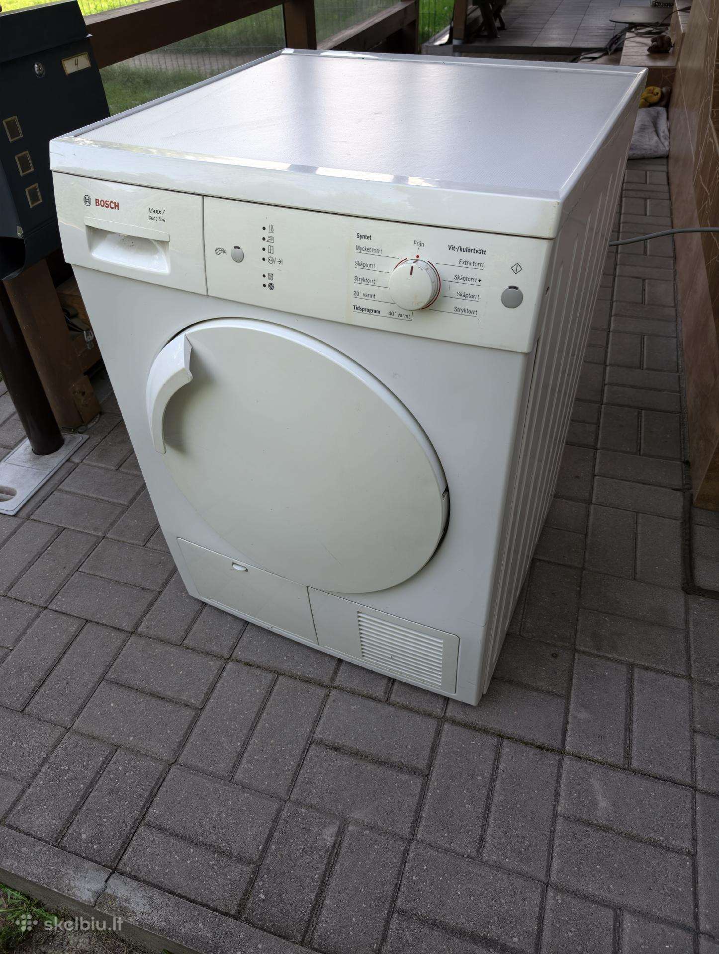 Bosch rūbų džiovykla Maxx 7 Sensitive