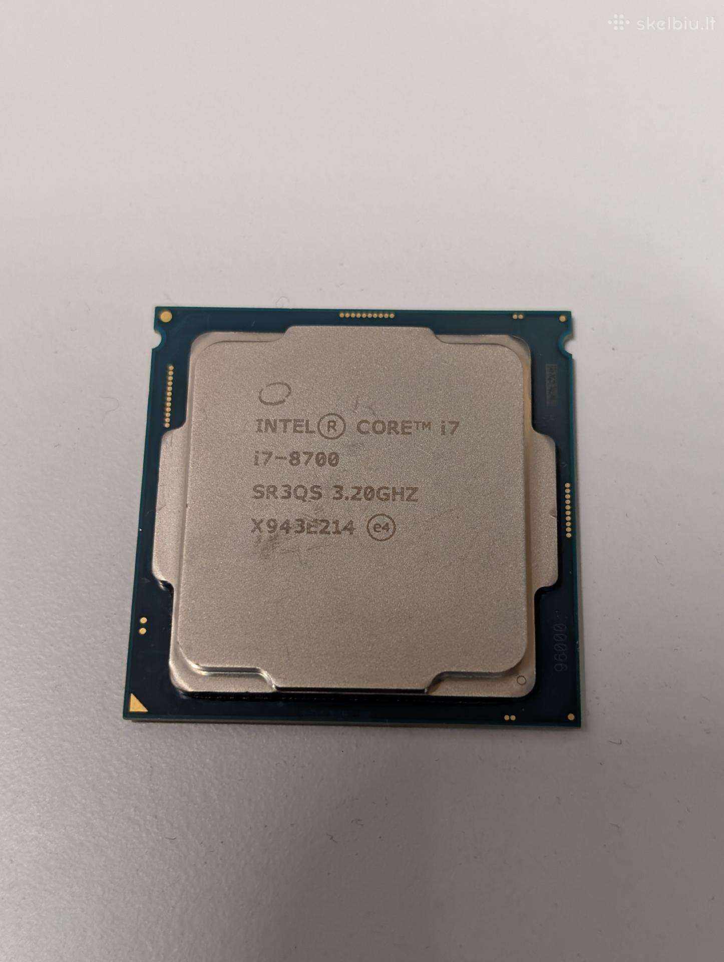 Intel I7 8700 procesorius