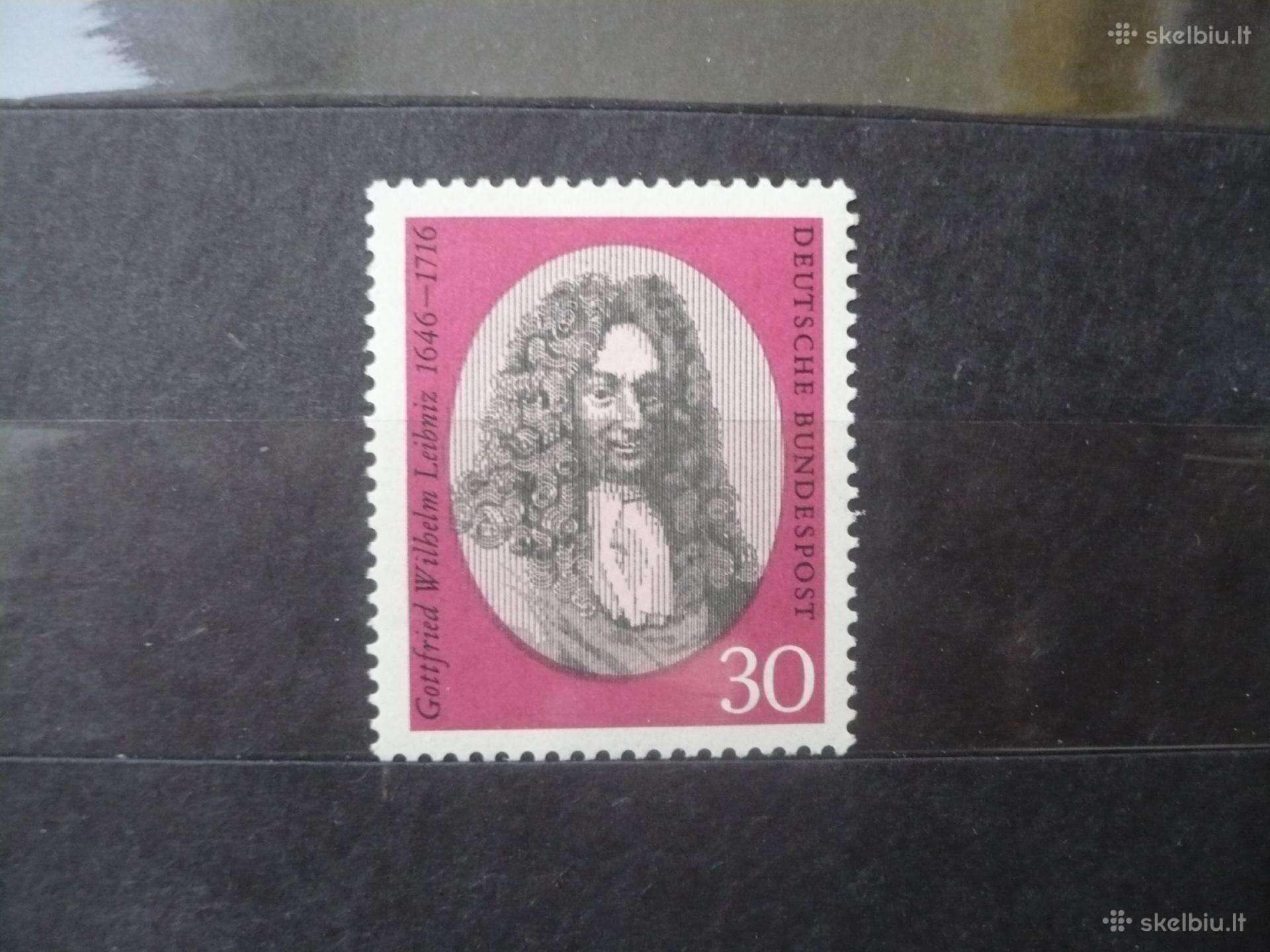 1966 m. 250-osios G.w.leibnizo mirties metinės Mhn