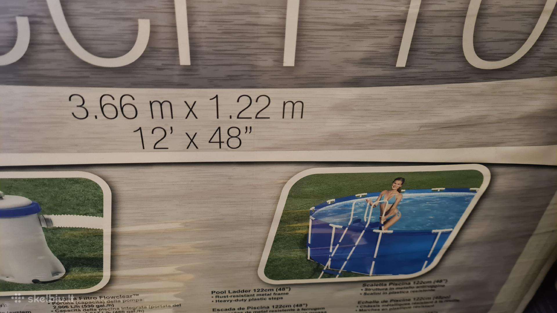Parduodu naują baseiną