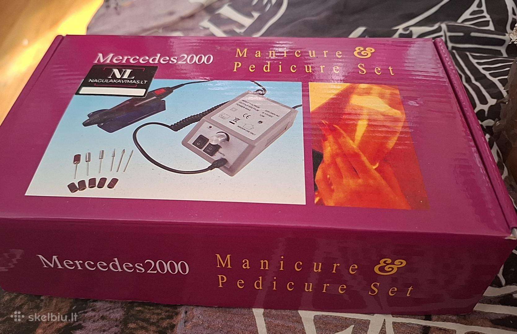 Manikiūro/pedikiūro freza. Mercedes 2000.