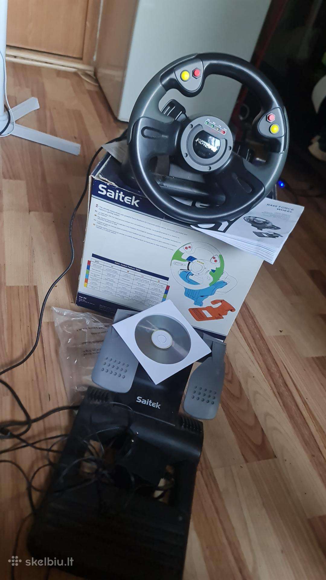 Saitek r440 force wheel