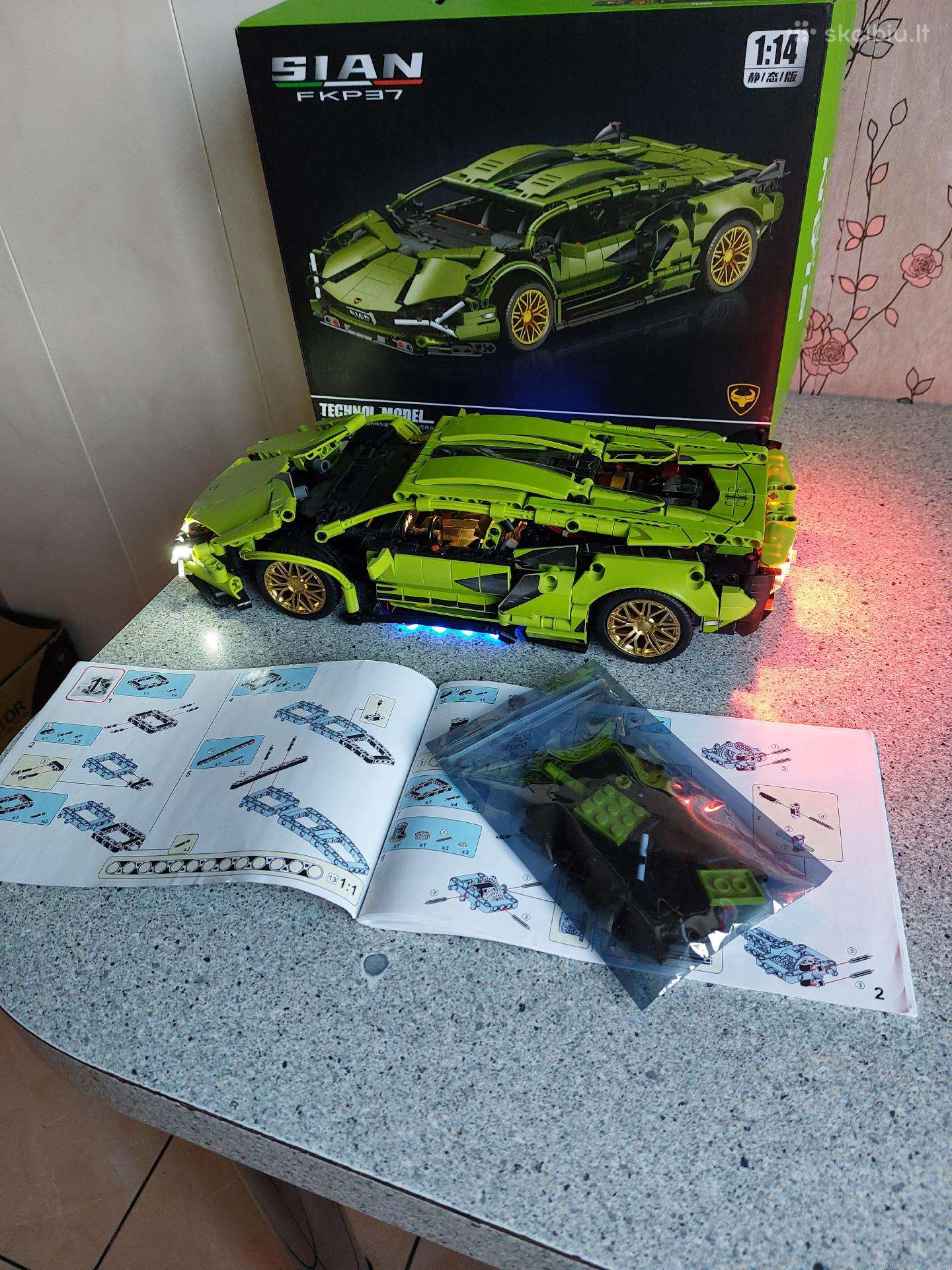 Konstruktorius Lamborghini Sian Fkp 37
