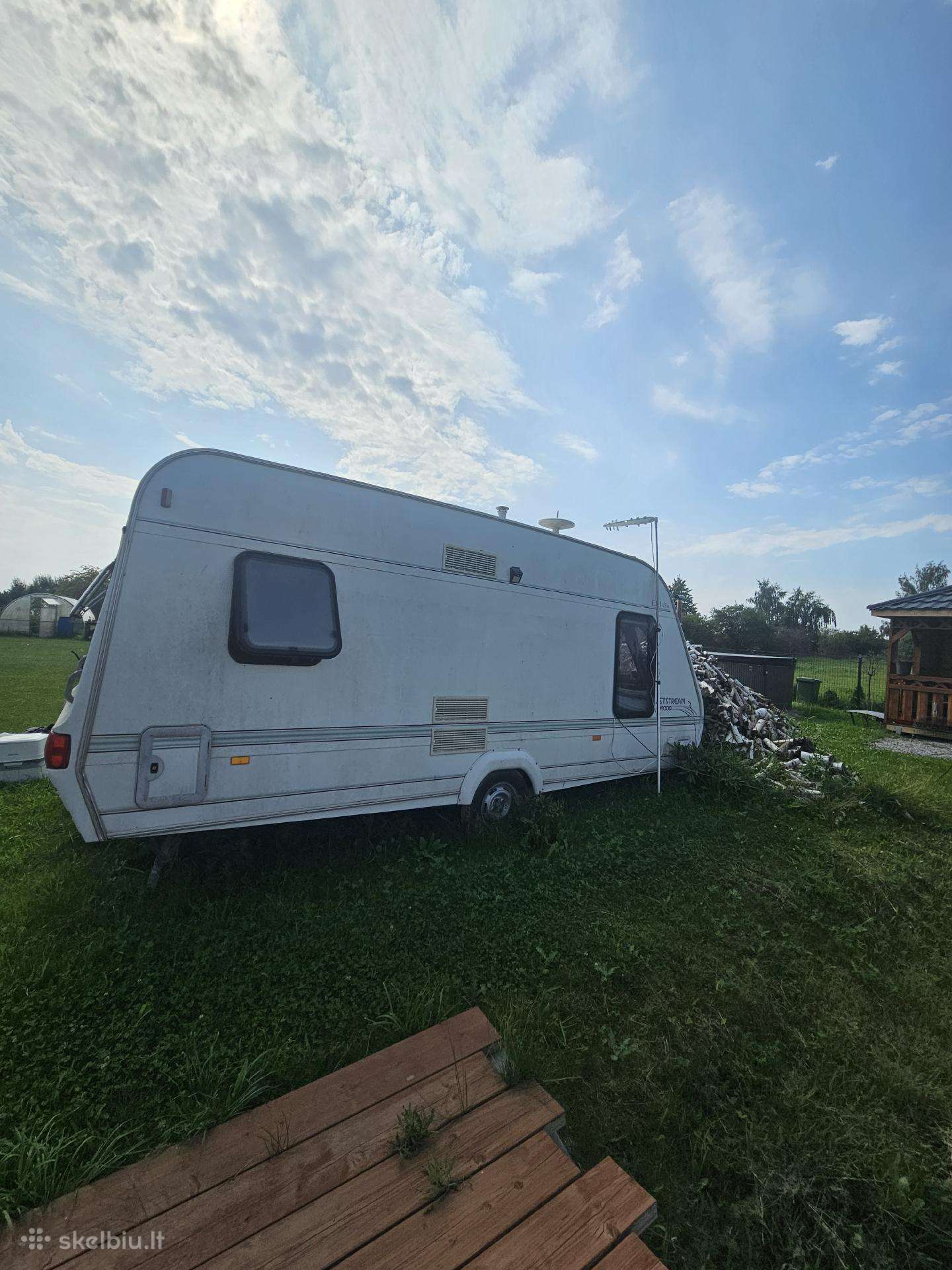 Parduodamas Elddis Ex2000 prikabinamas namelis