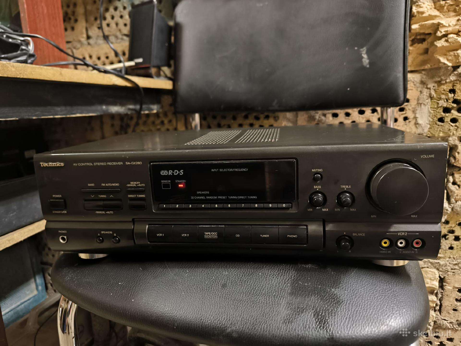 Technics Sa-gx280 stiprintuvas