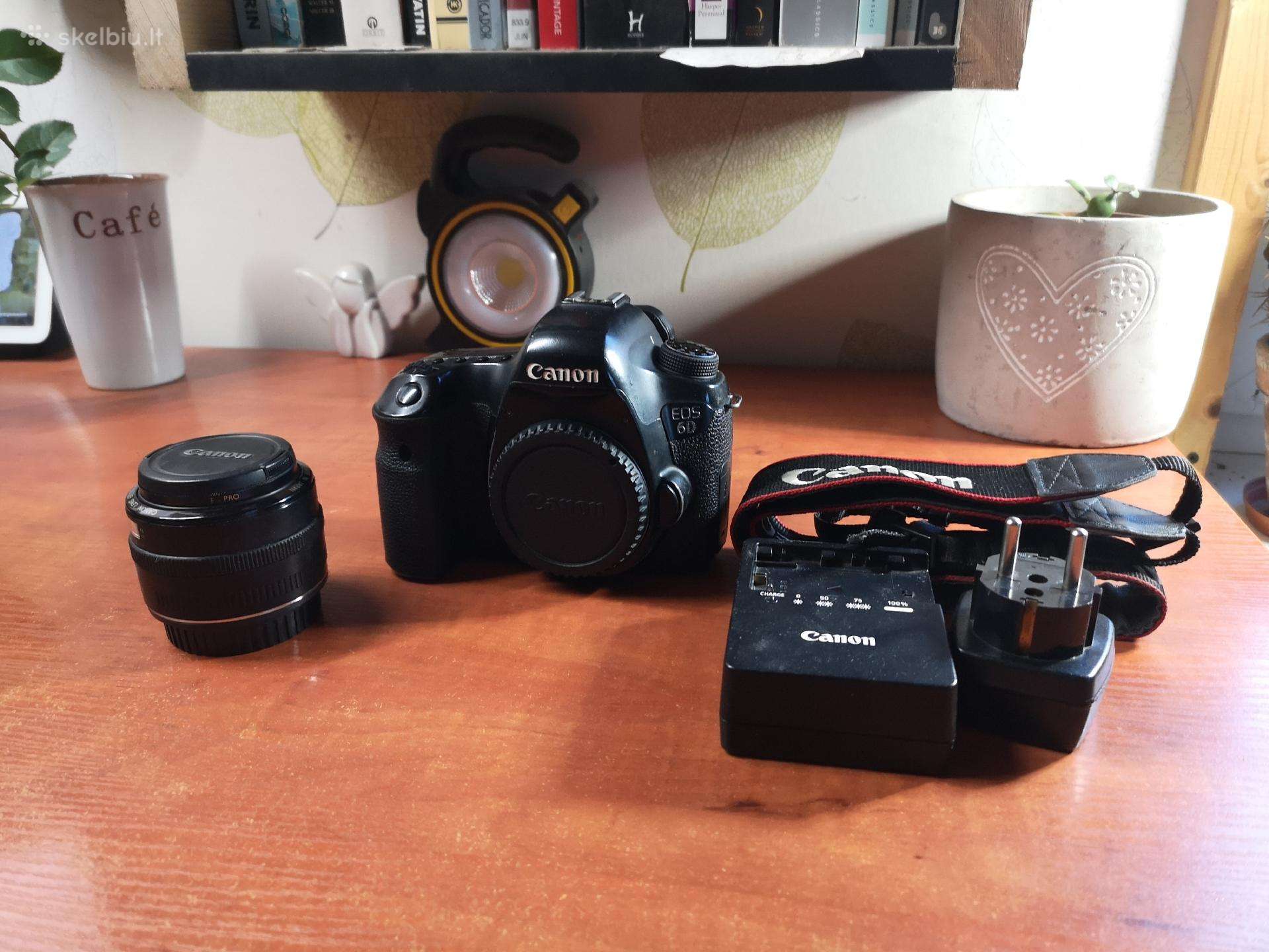 Canon 6d GPS versija + Ef 35mm f2.0