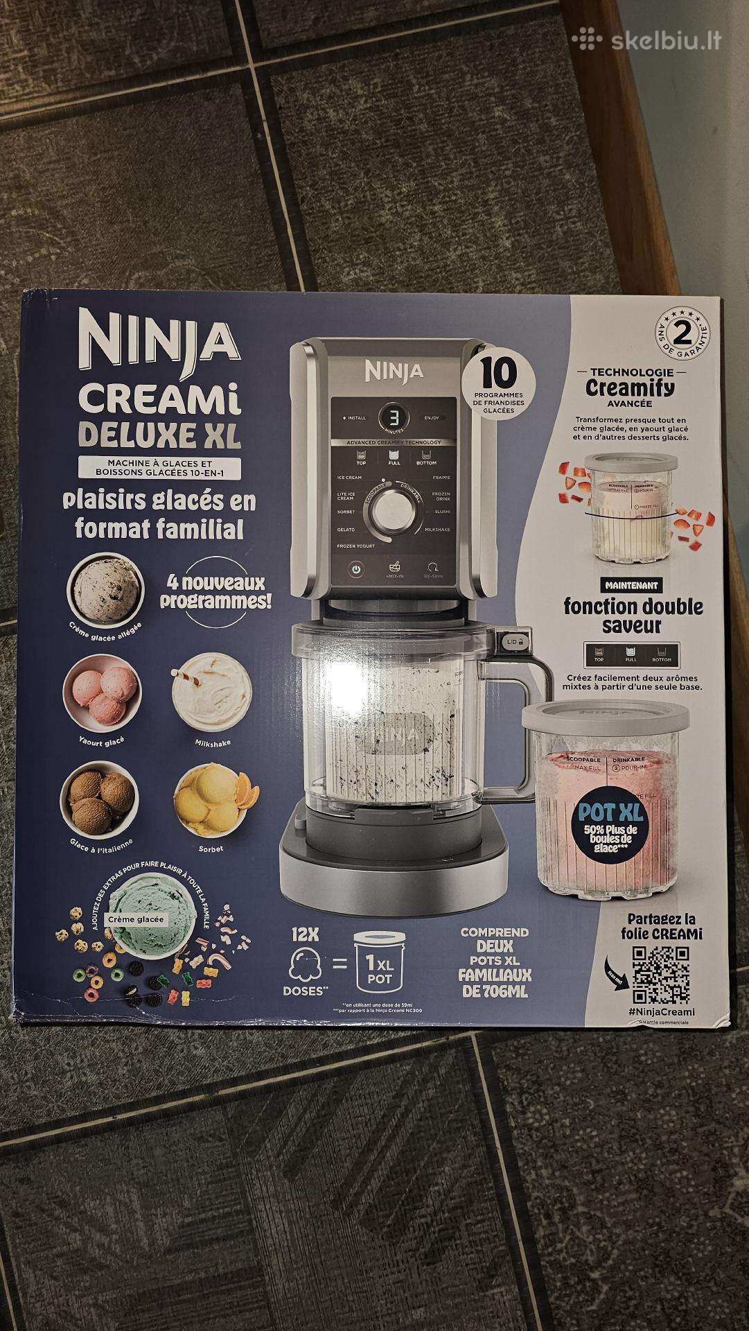 Ninja Ledų gaminimo aparatas