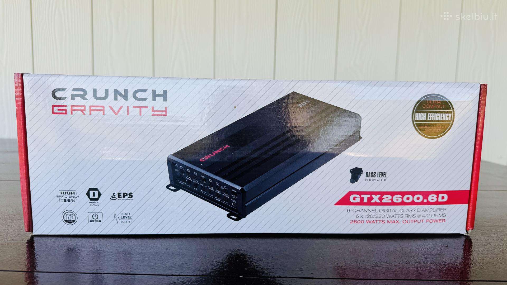 Parduodamas Crunch Gravity Gtx2600.6d 6k