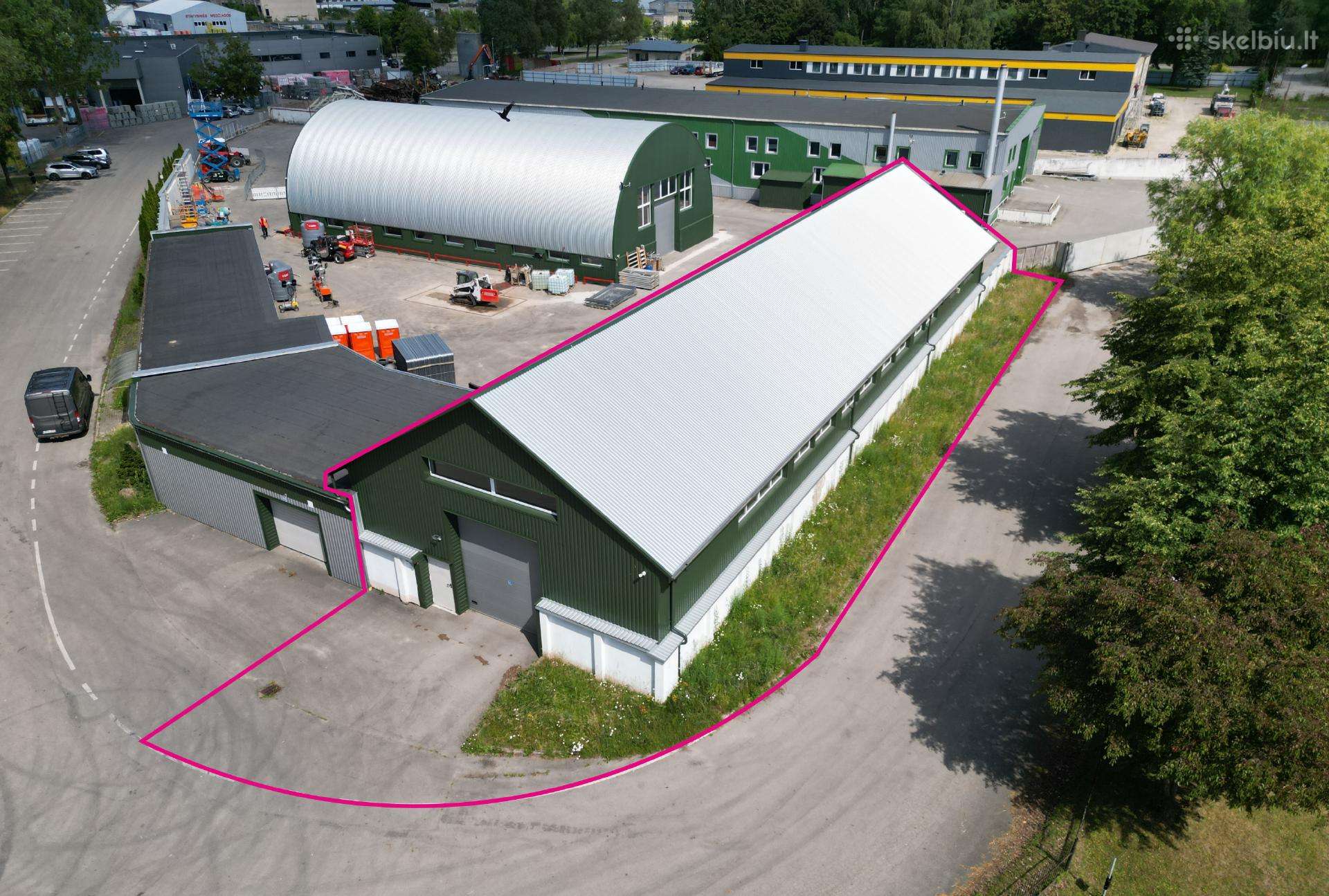 Patalpų nuoma 438,31 m2 Mažeikiuose
